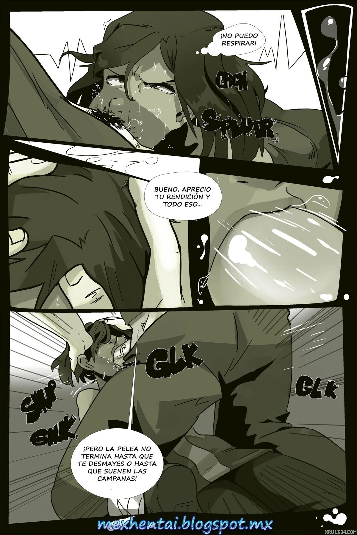 Caged with a Ghost porn comic picture 12