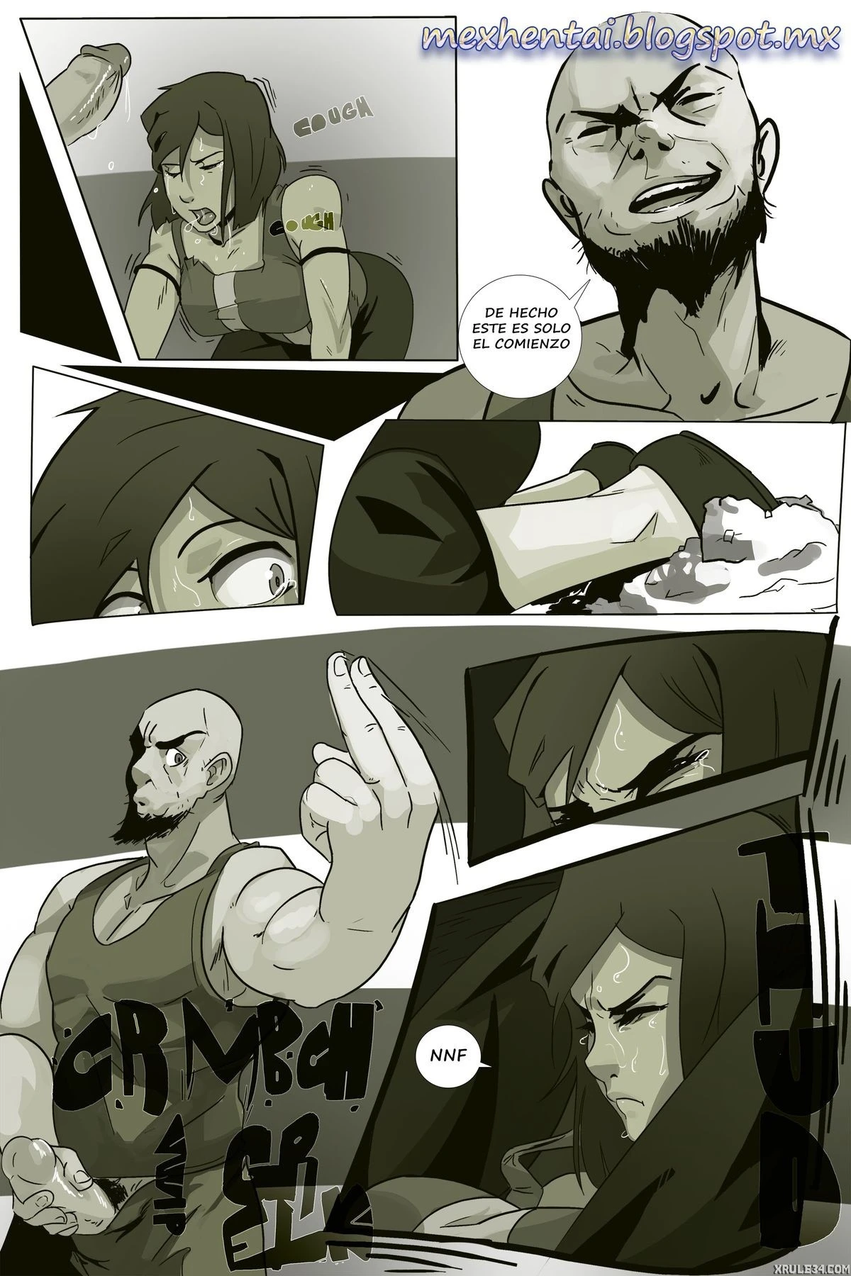 Caged with a Ghost porn comic picture 14
