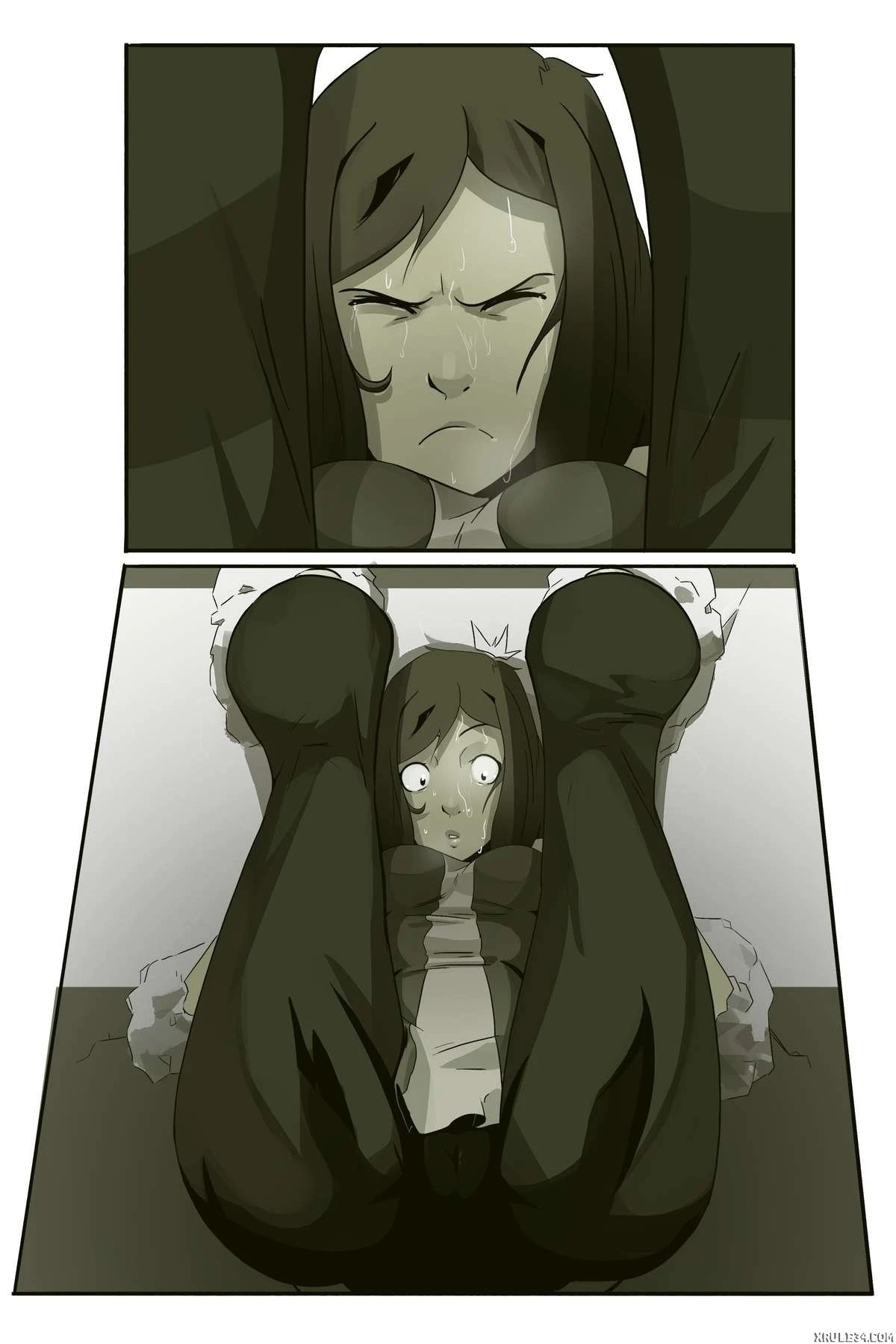 Caged with a Ghost porn comic picture 15