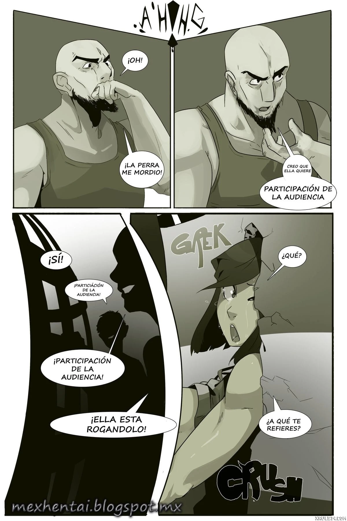 Caged with a Ghost porn comic picture 19