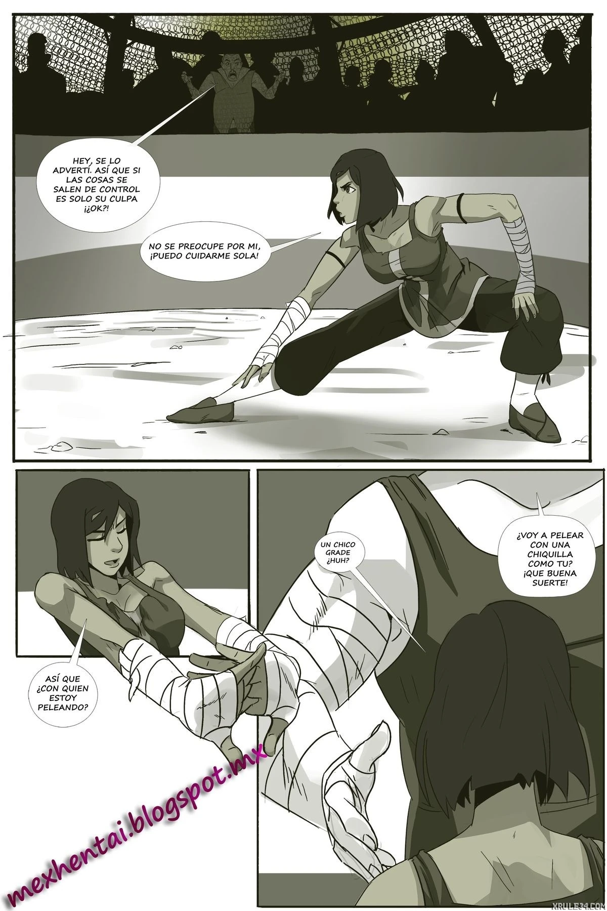 Caged with a Ghost porn comic picture 5