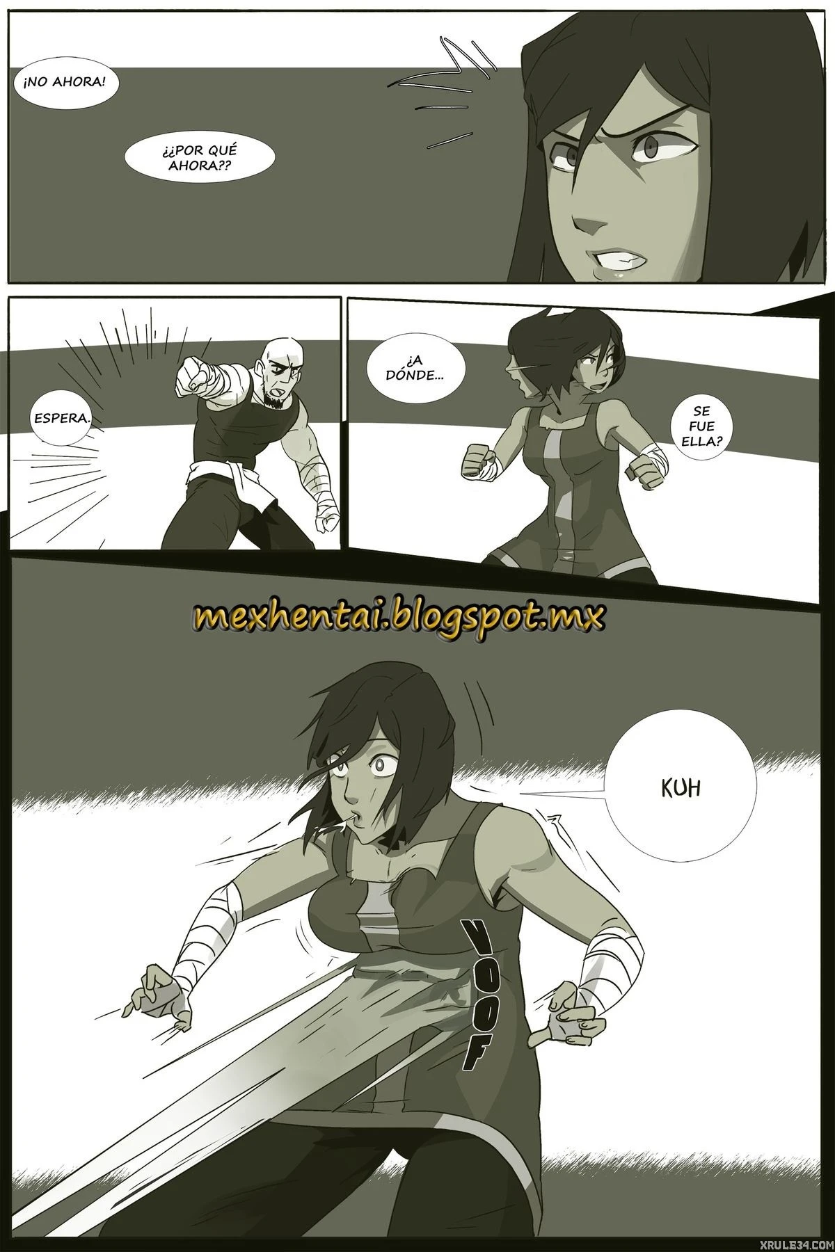 Caged with a Ghost porn comic picture 8