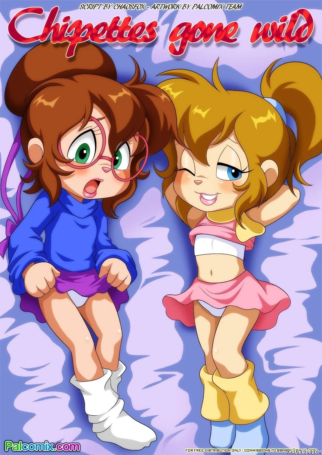 Chipettes gone wild porn comic picture 1