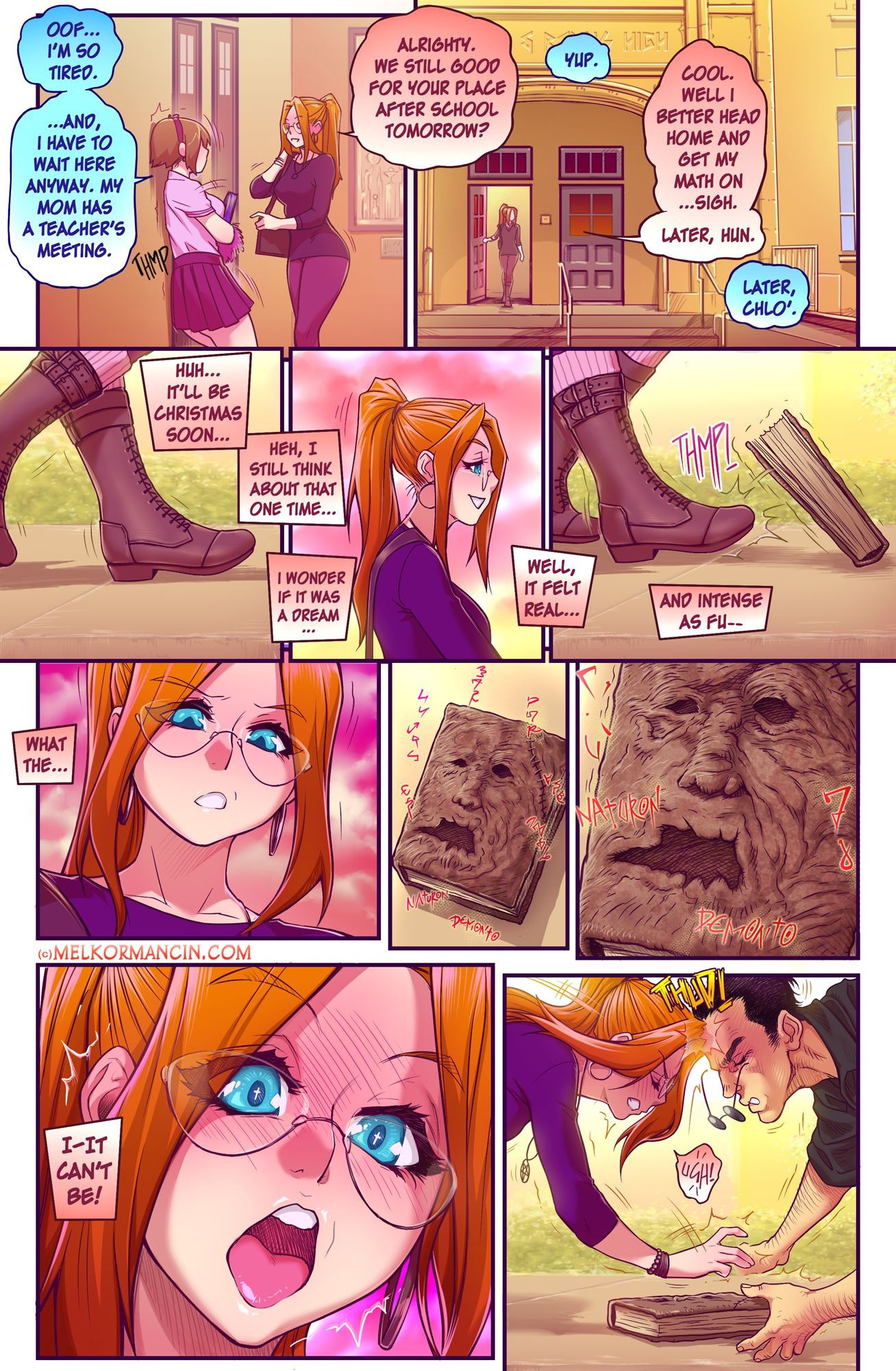 Chloe porn comic picture 5