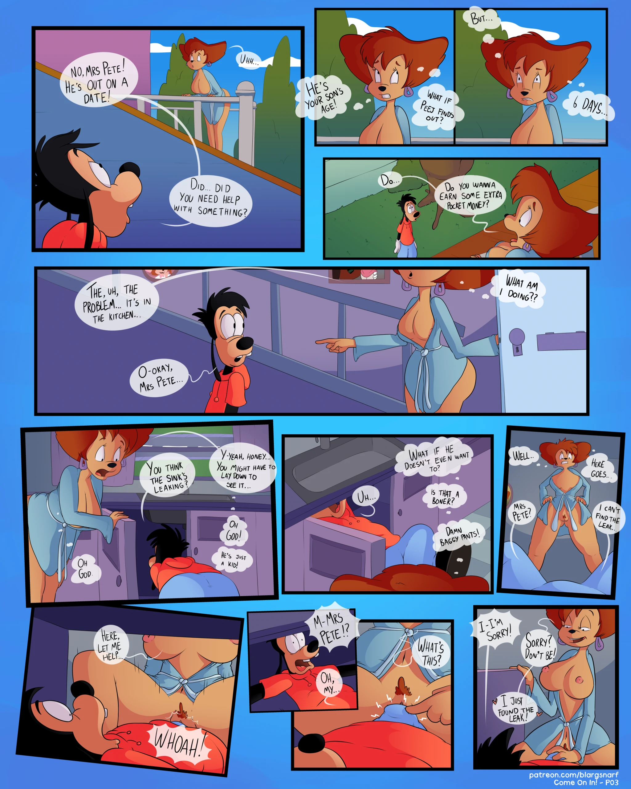 Come On In! porn comic picture 3