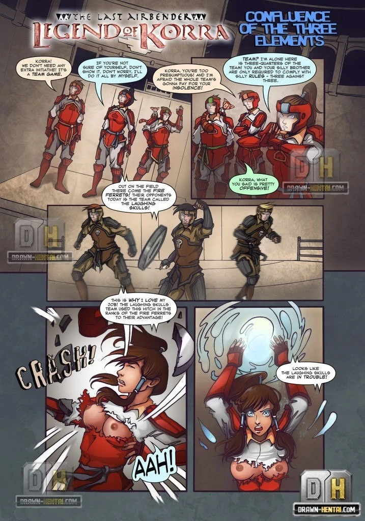 Confluence Of The Three Elements porn comic picture 1