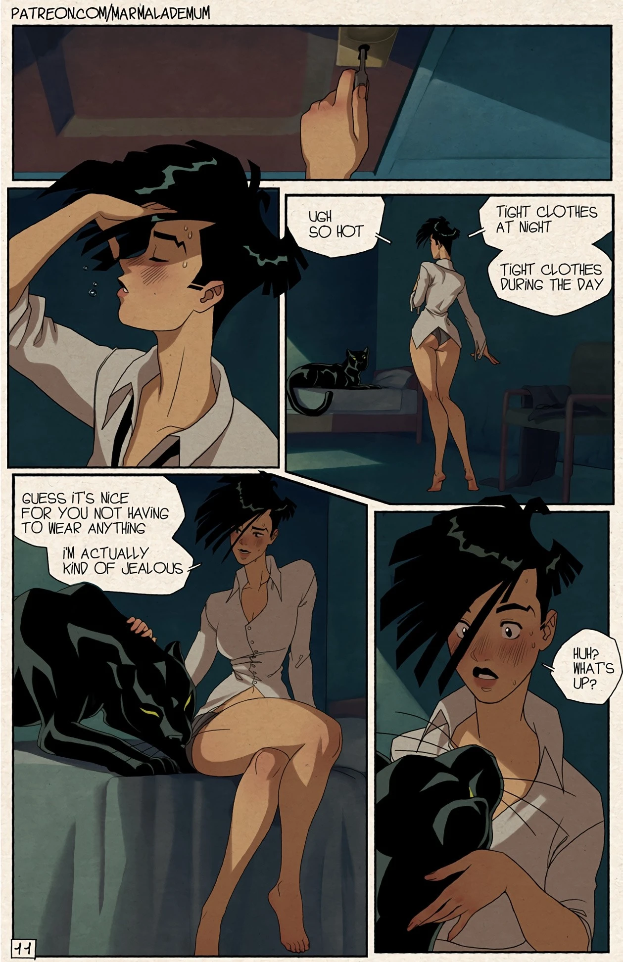 Feline Fascination porn comic picture 12