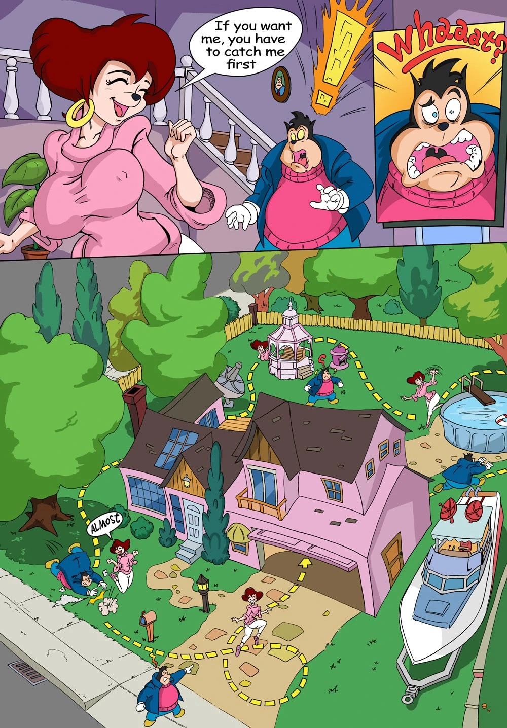 Goof Troop Momma's Boy porn comic picture 16