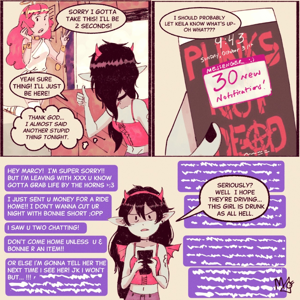 Horns & Halos - A Bubbline Fancomic porn comic picture 23