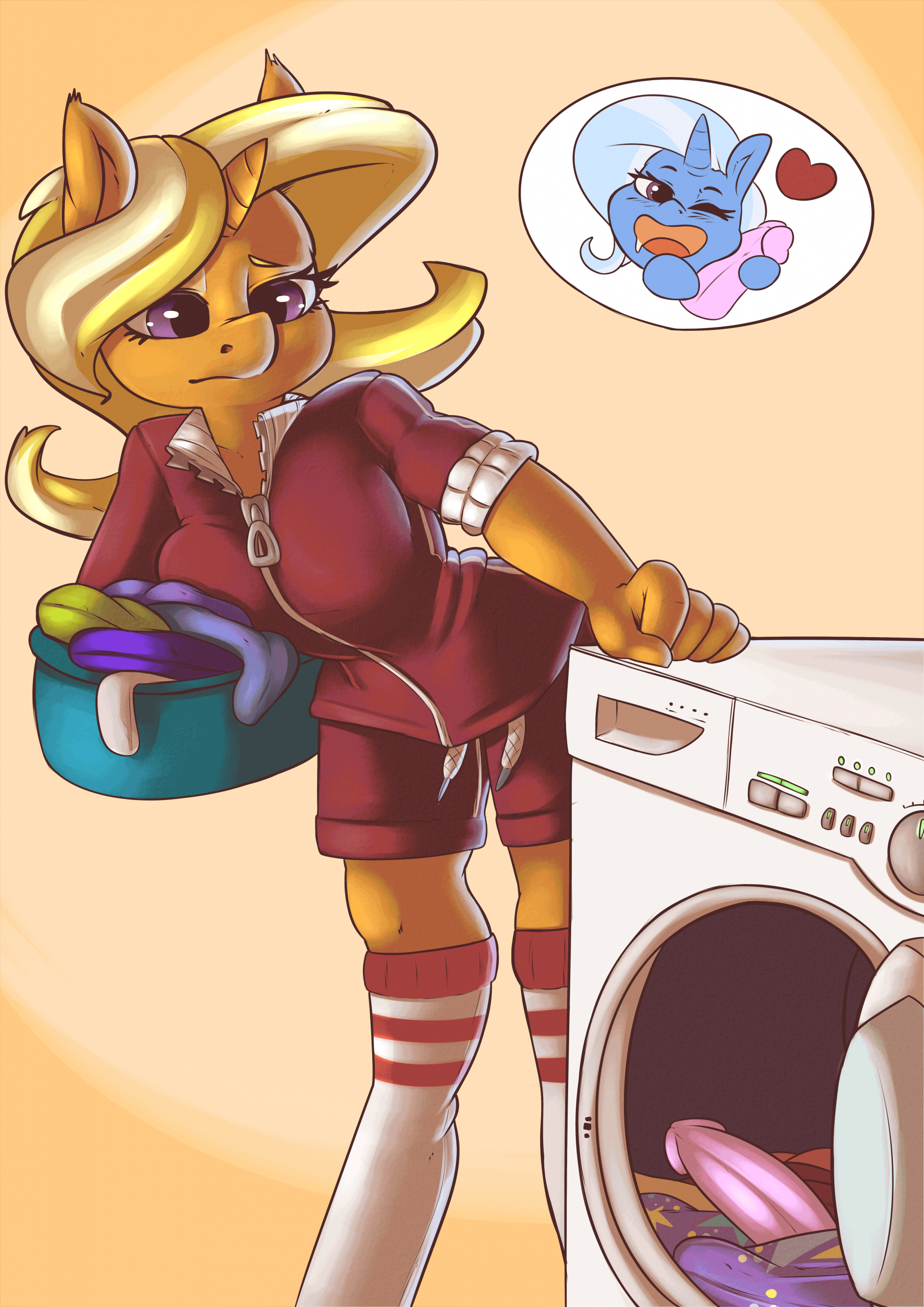 Laundry Day porn comic picture 2