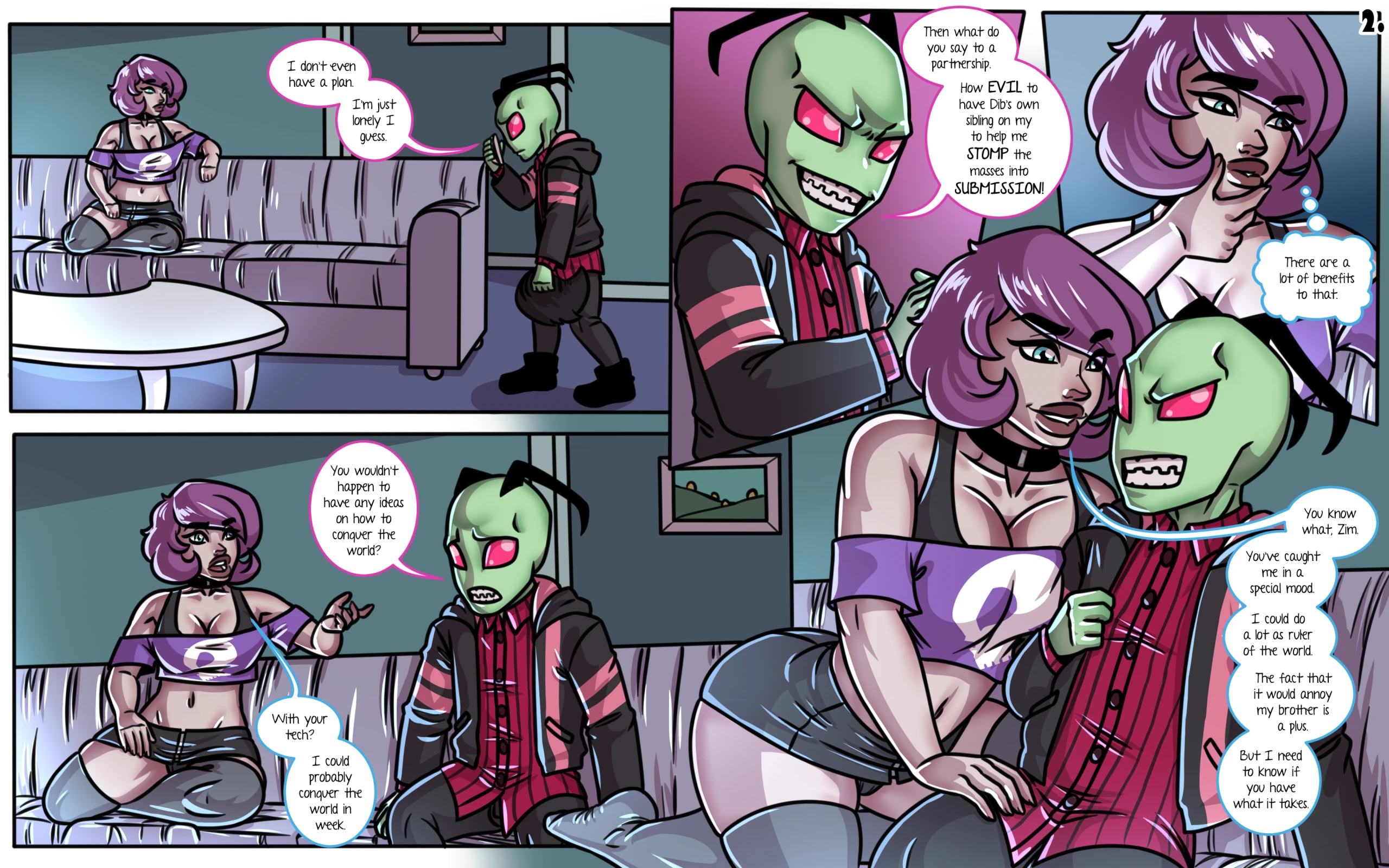 Let's Conquer the World porn comic picture 3