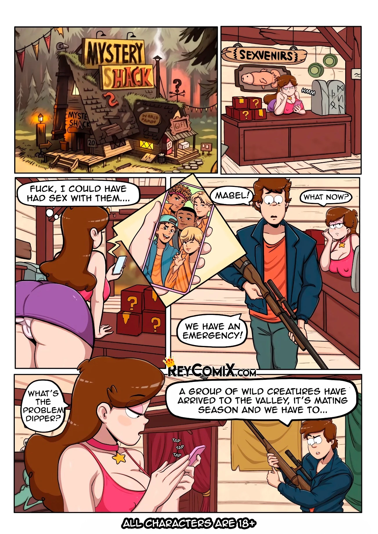 Mabel's Journal porn comic picture 4