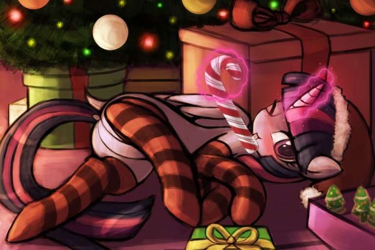 Merry Hoofmas porn comic picture 80
