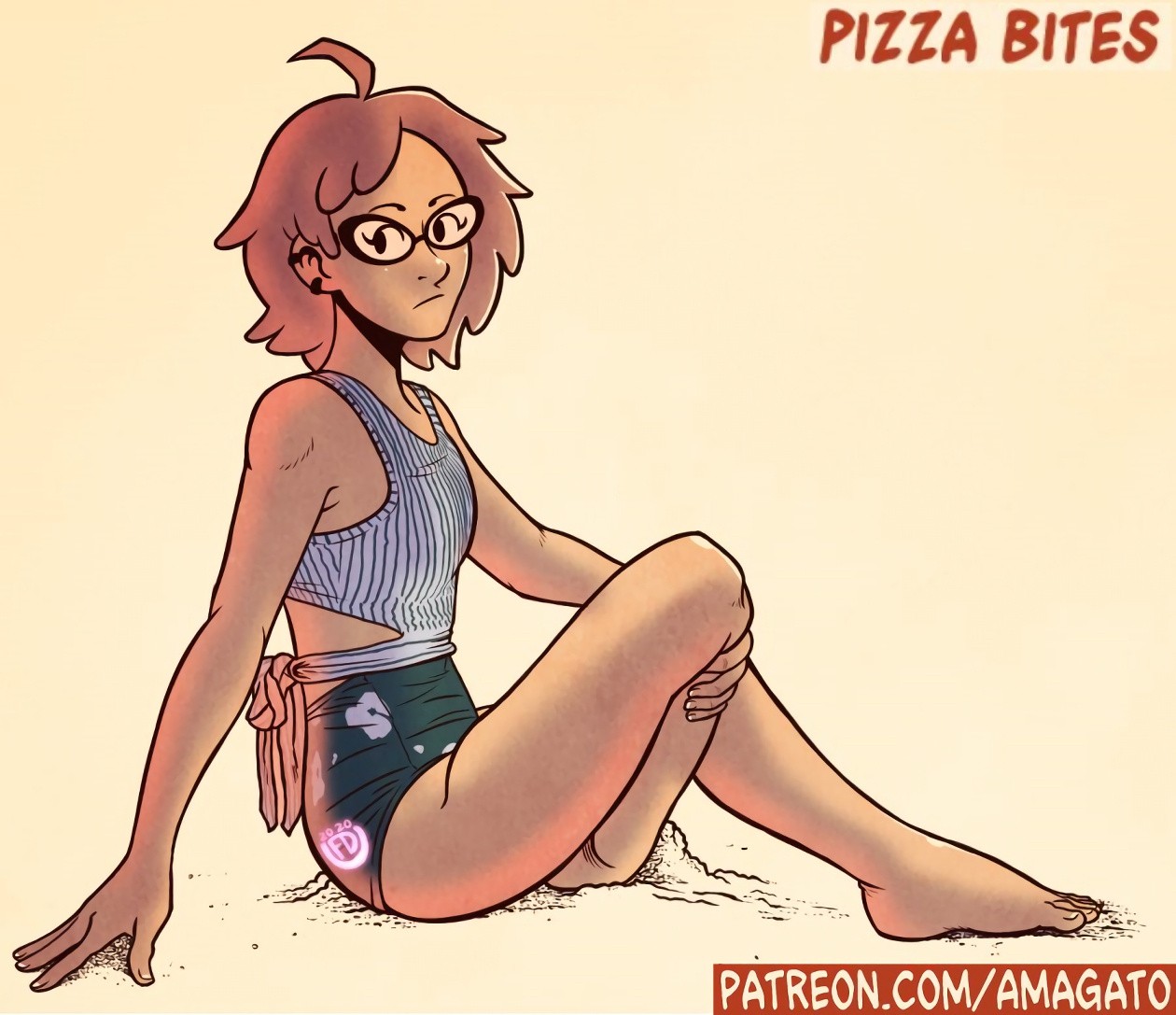 Pizza Bites porn comic picture 1