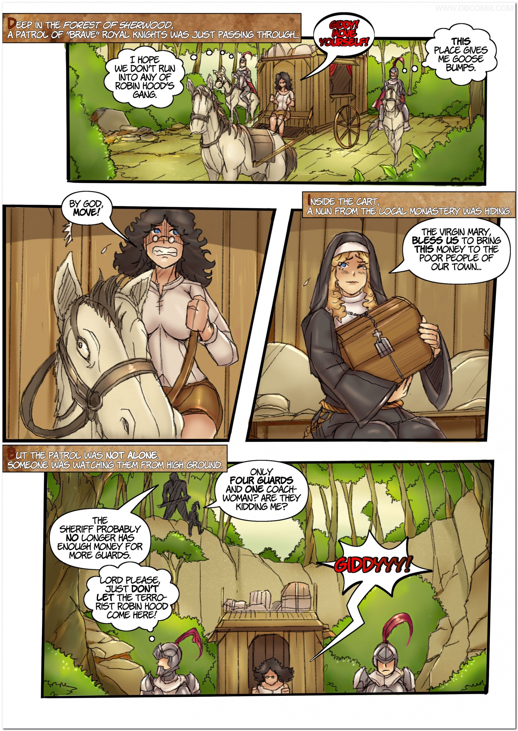 Robin Hood the Queen of Thieves 1 porn comic picture 2
