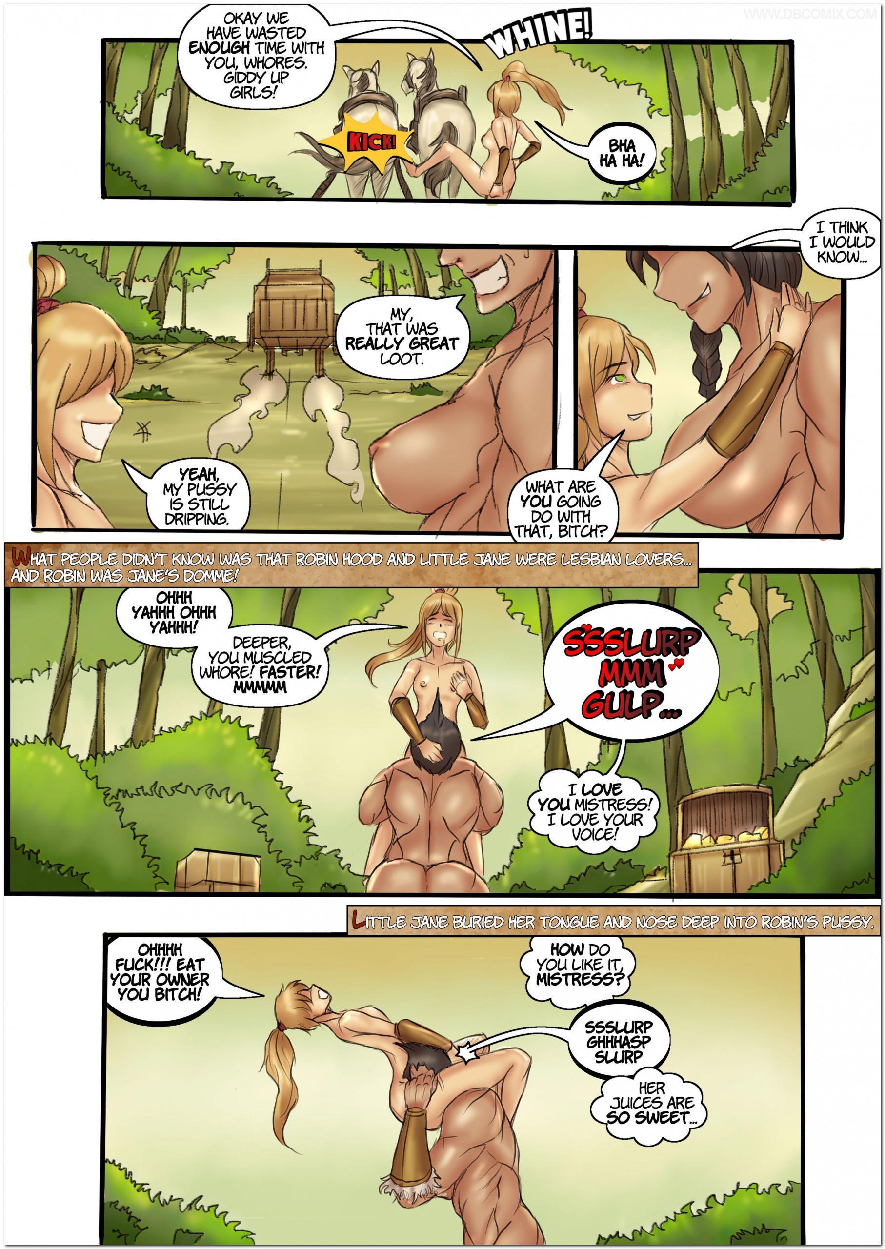 Robin Hood the Queen of Thieves 1 porn comic picture 7