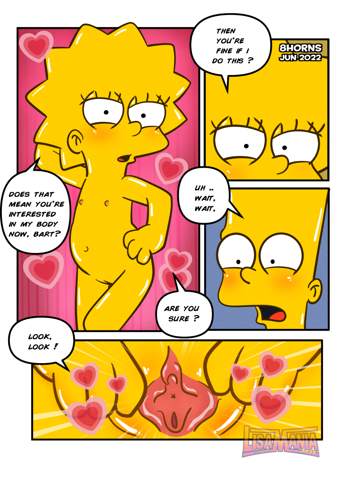 That's not Fair, is it!? - LisaMania 2022 porn comic picture 6