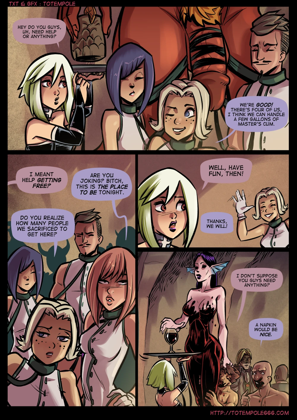The Cummoner 22: Paradise Lust porn comic picture 17