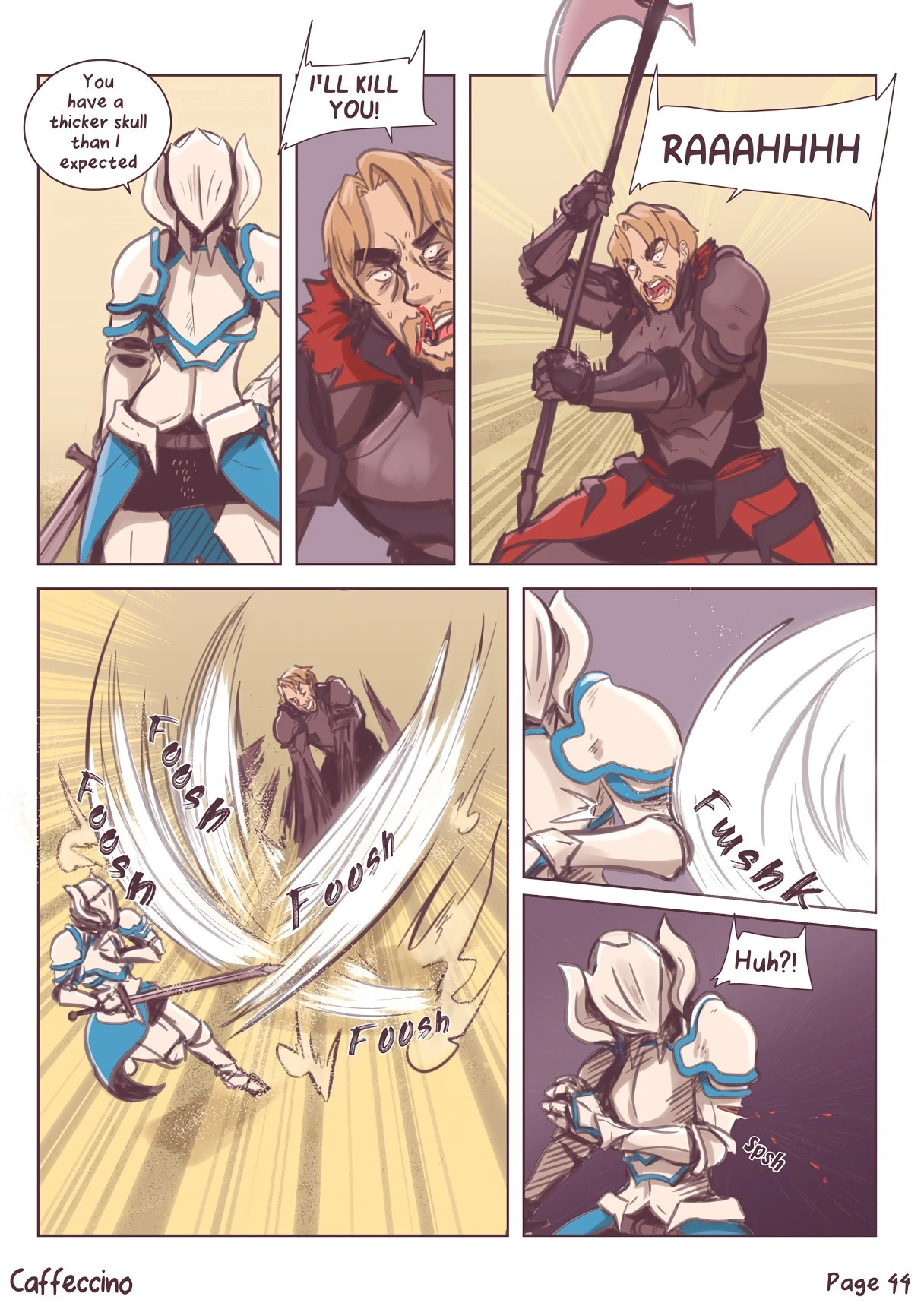 The Gallant Paladin porn comic picture 45
