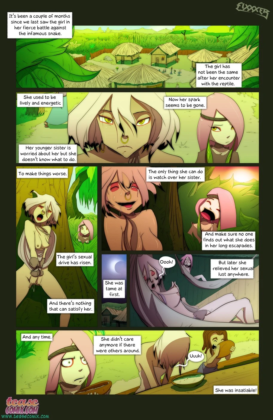 The Snake and The Girl 2 porn comic picture 2