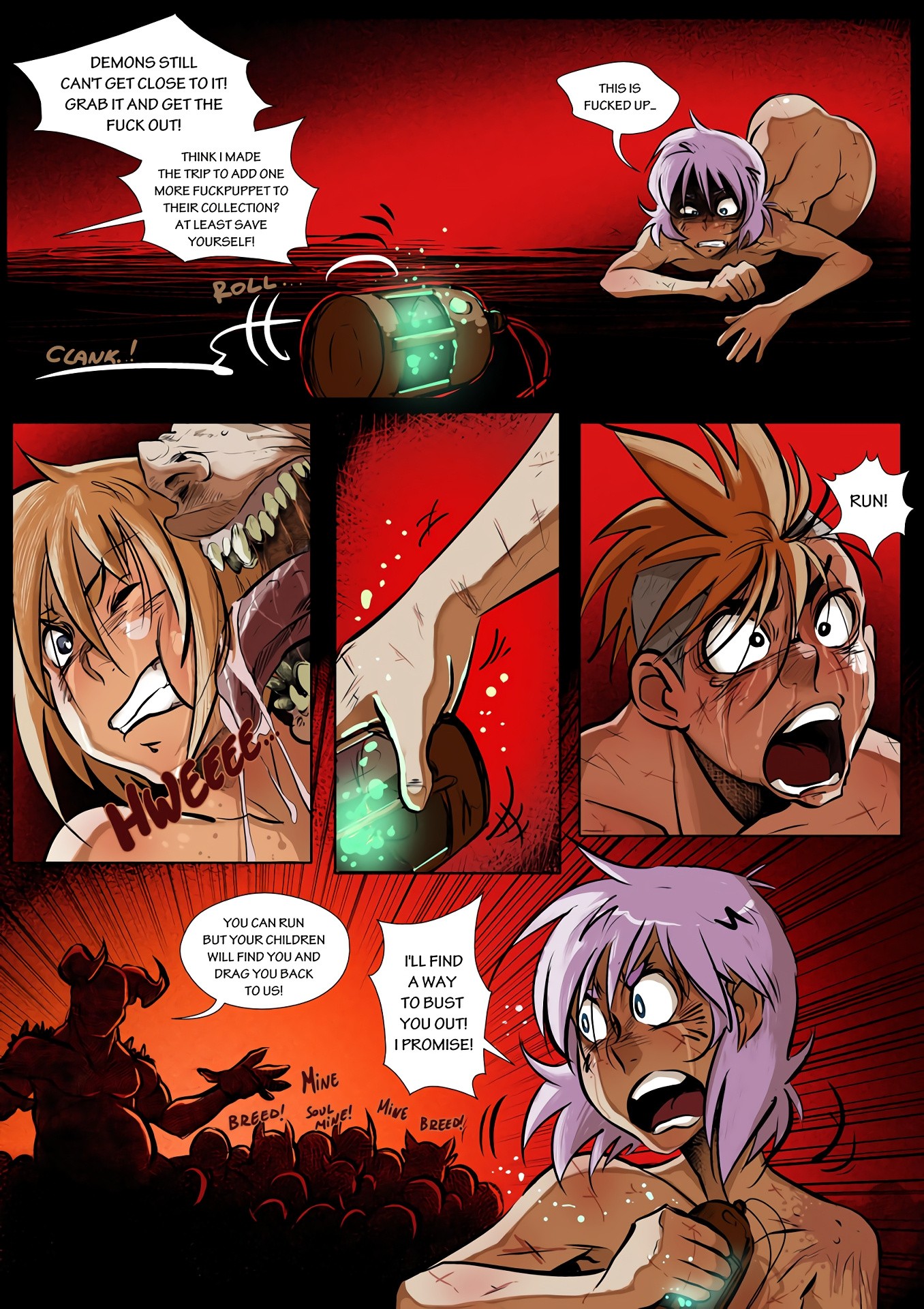 To Hell and Back: RAID porn comic picture 47