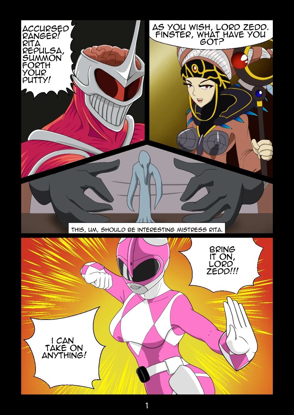 Zedd's Attack porn comic picture 1