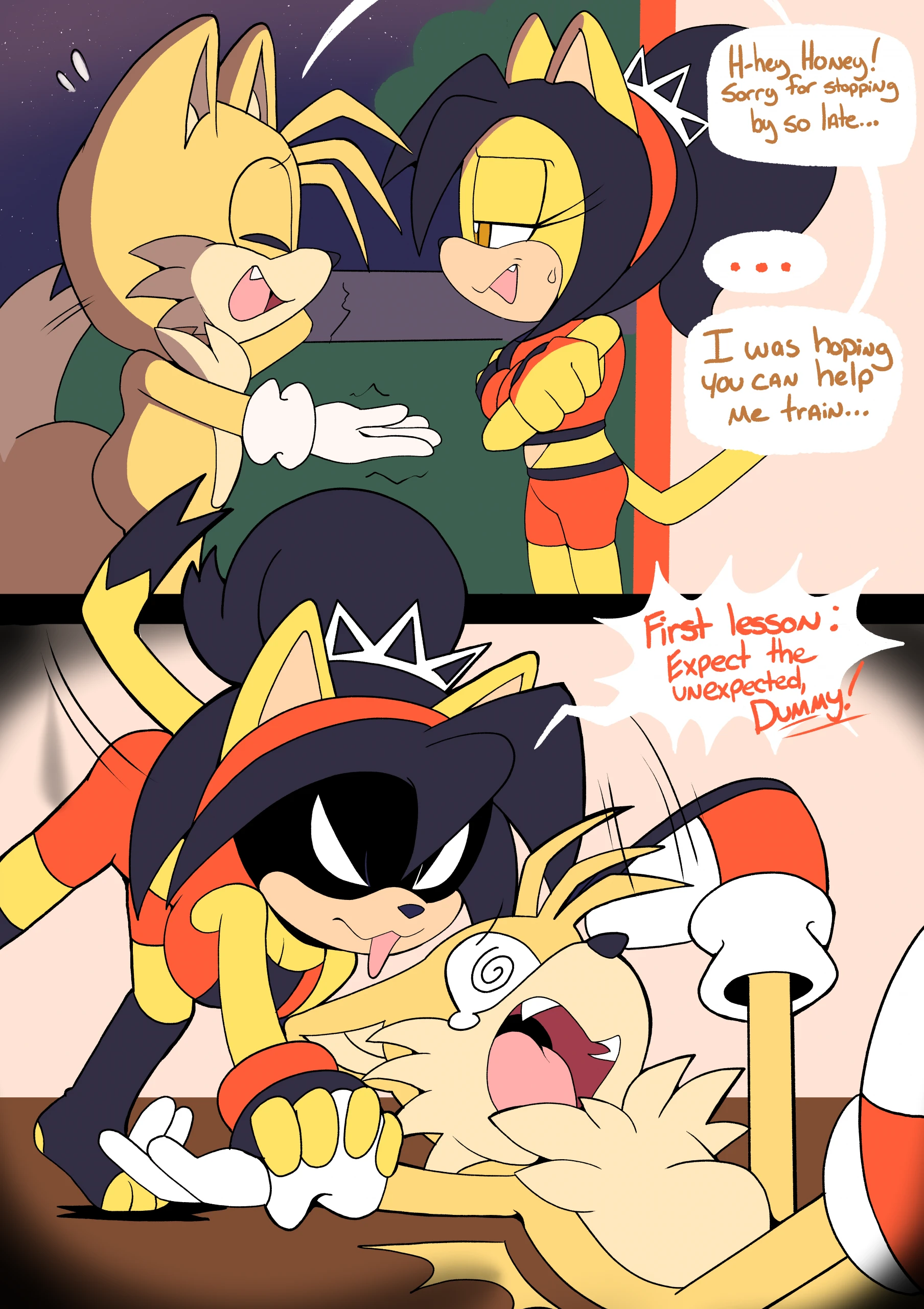 A Sweet Visit porn comic picture 4