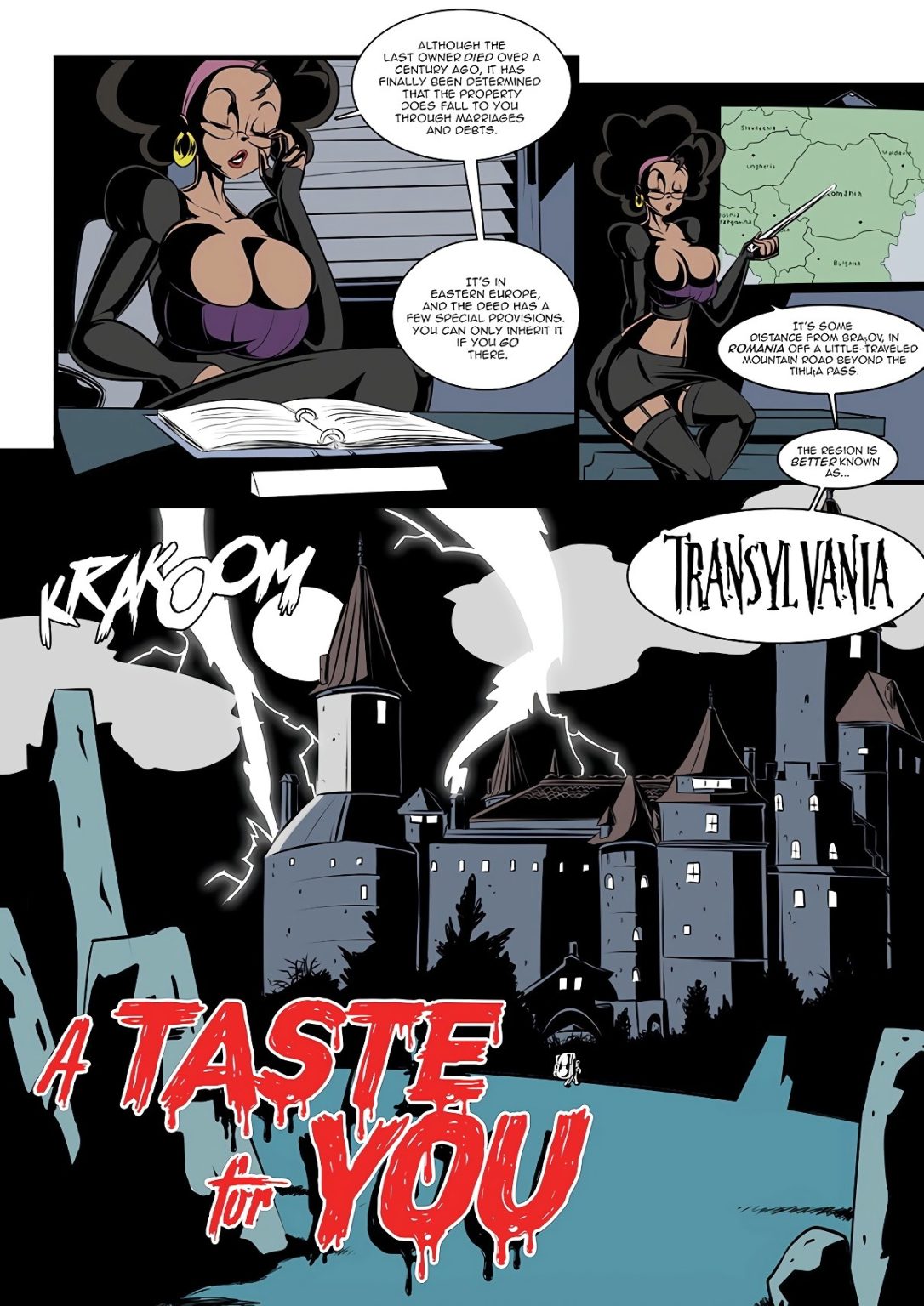 A Taste for You porn comic picture 1