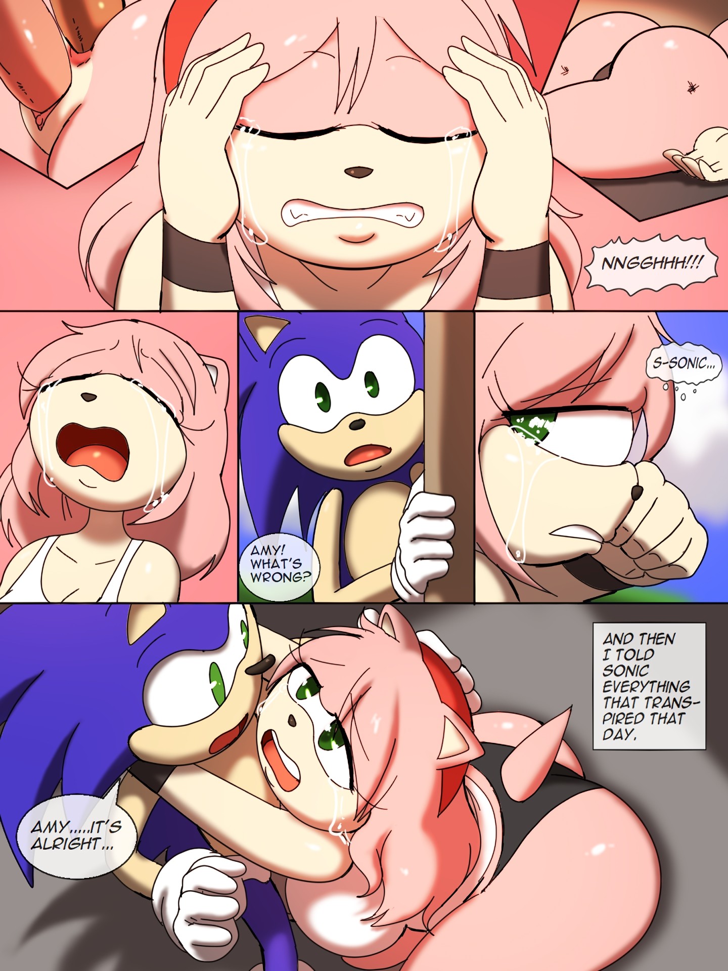 Amy's Peachy Butt porn comic picture 18