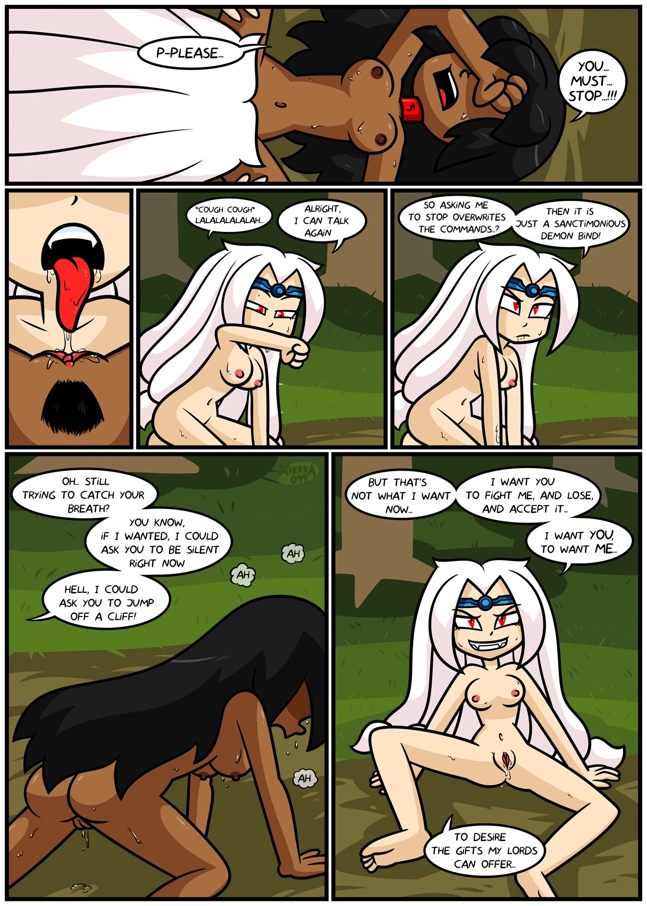 Bright Darkness - The Priestess And The Witch porn comic picture 15