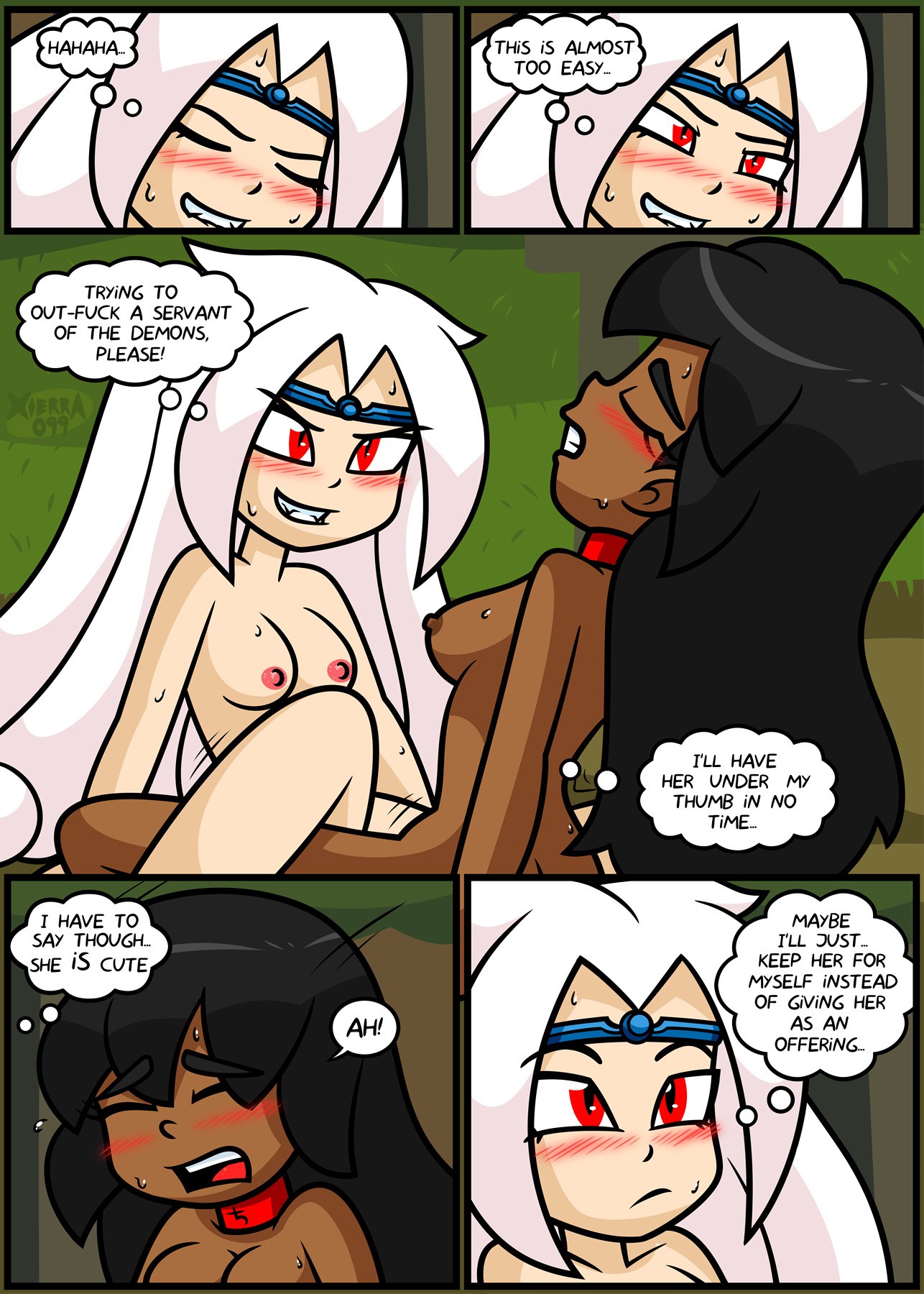 Bright Darkness - The Priestess And The Witch porn comic picture 23