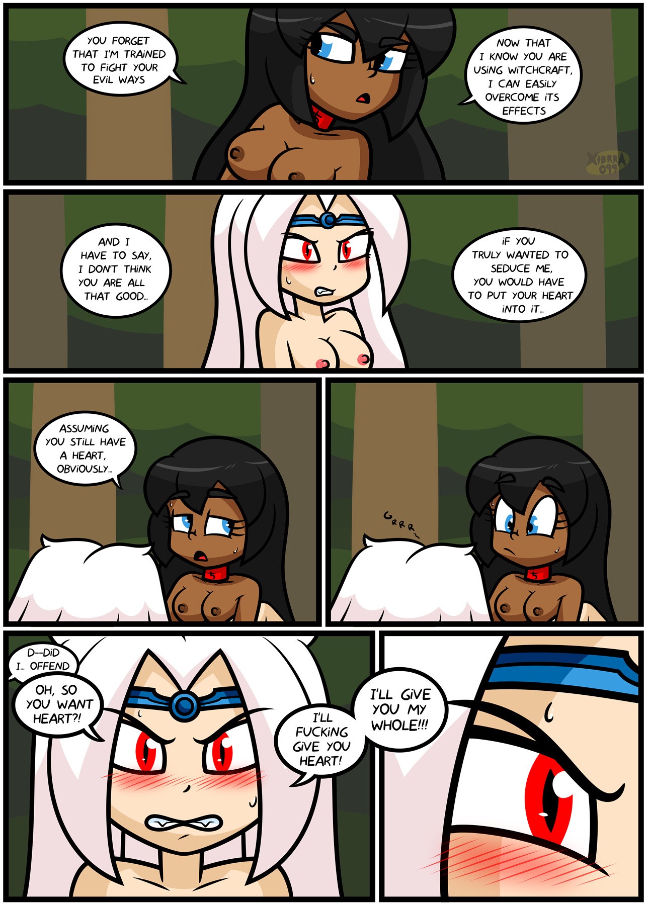 Bright Darkness - The Priestess And The Witch porn comic picture 25