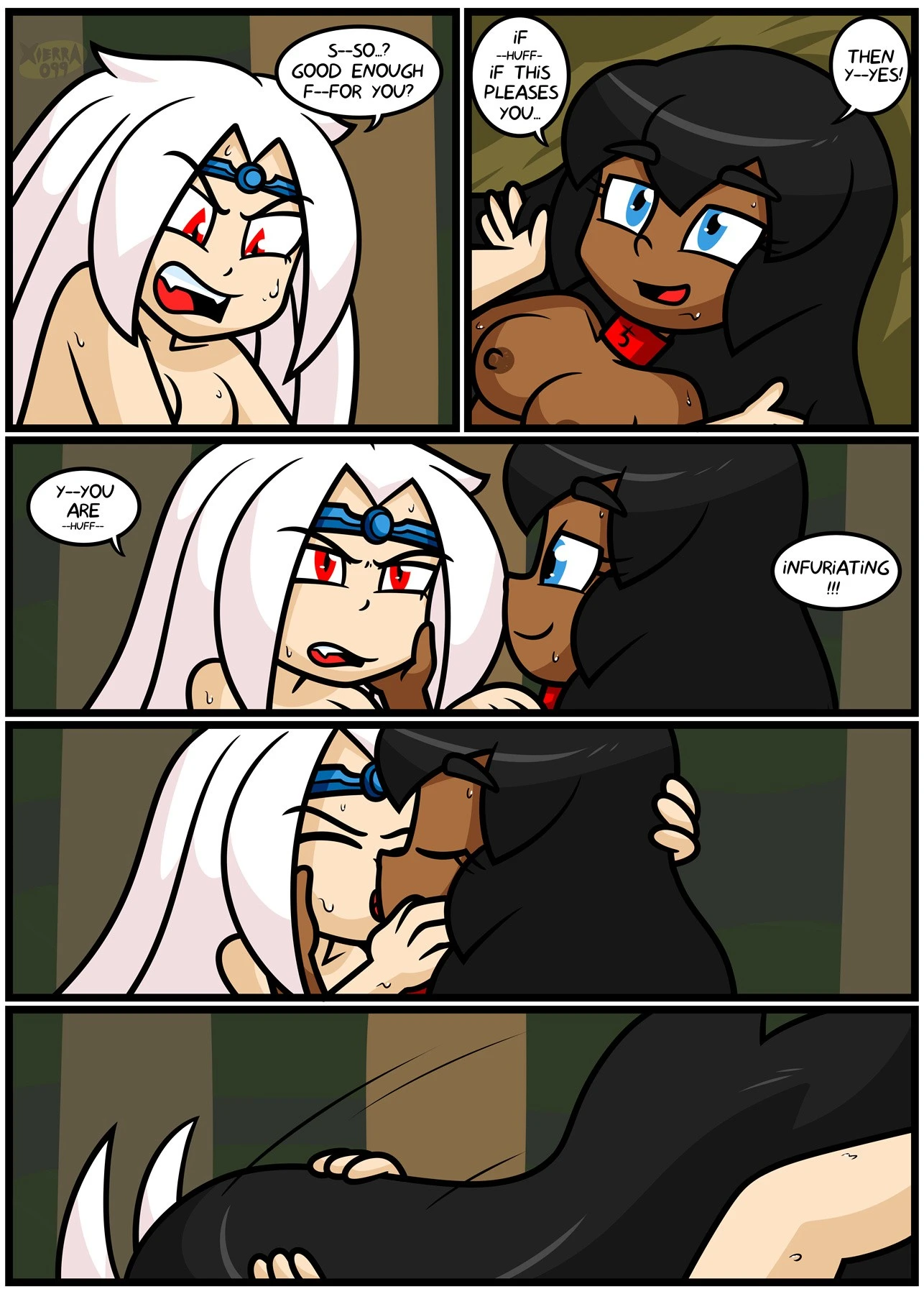 Bright Darkness - The Priestess And The Witch porn comic picture 27