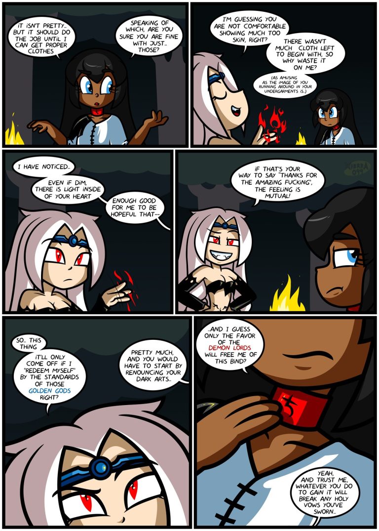Bright Darkness - The Priestess And The Witch porn comic picture 34