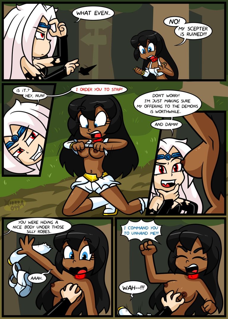 Bright Darkness - The Priestess And The Witch porn comic picture 6