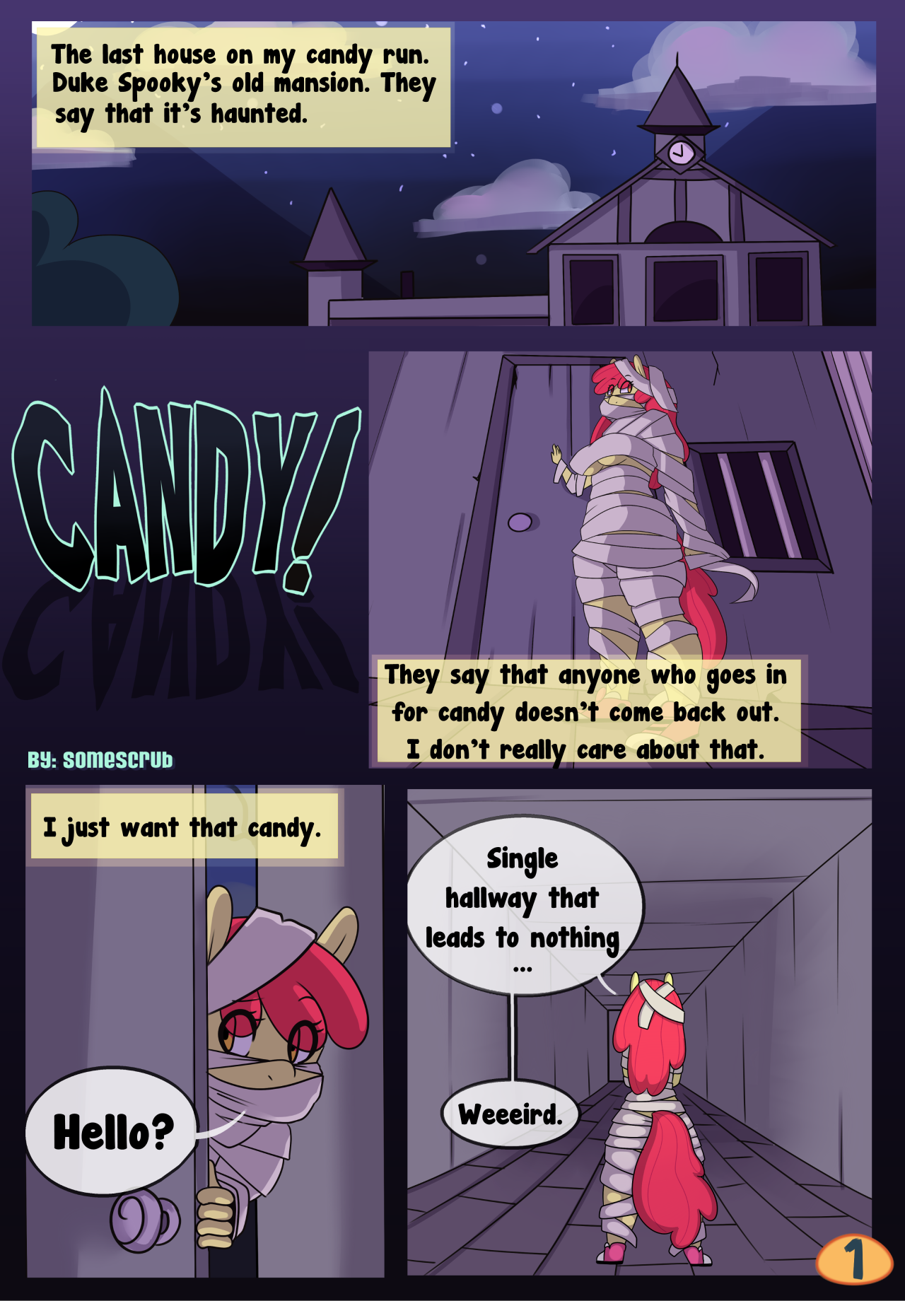 Candy! porn comic picture 1