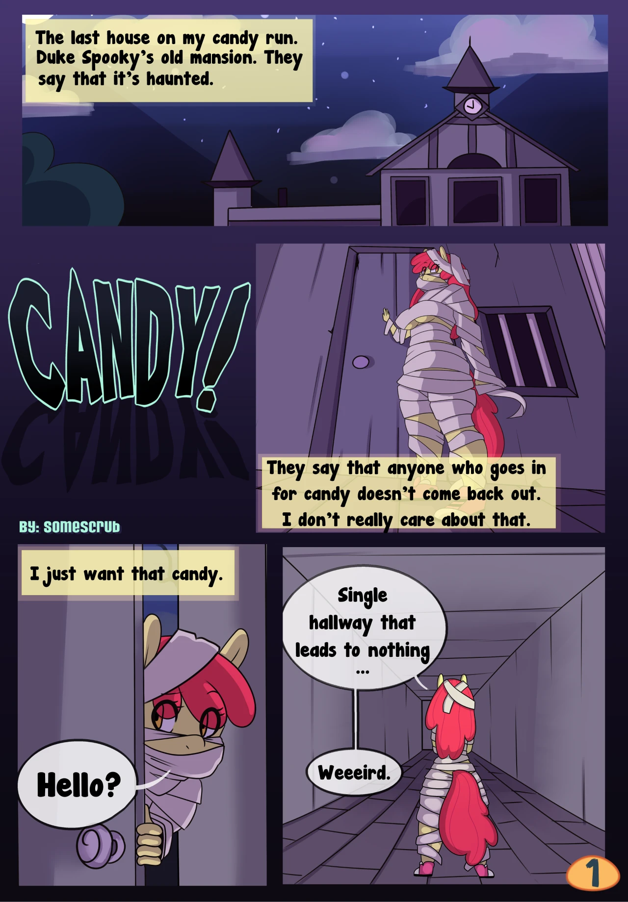Candy! porn comic picture 1