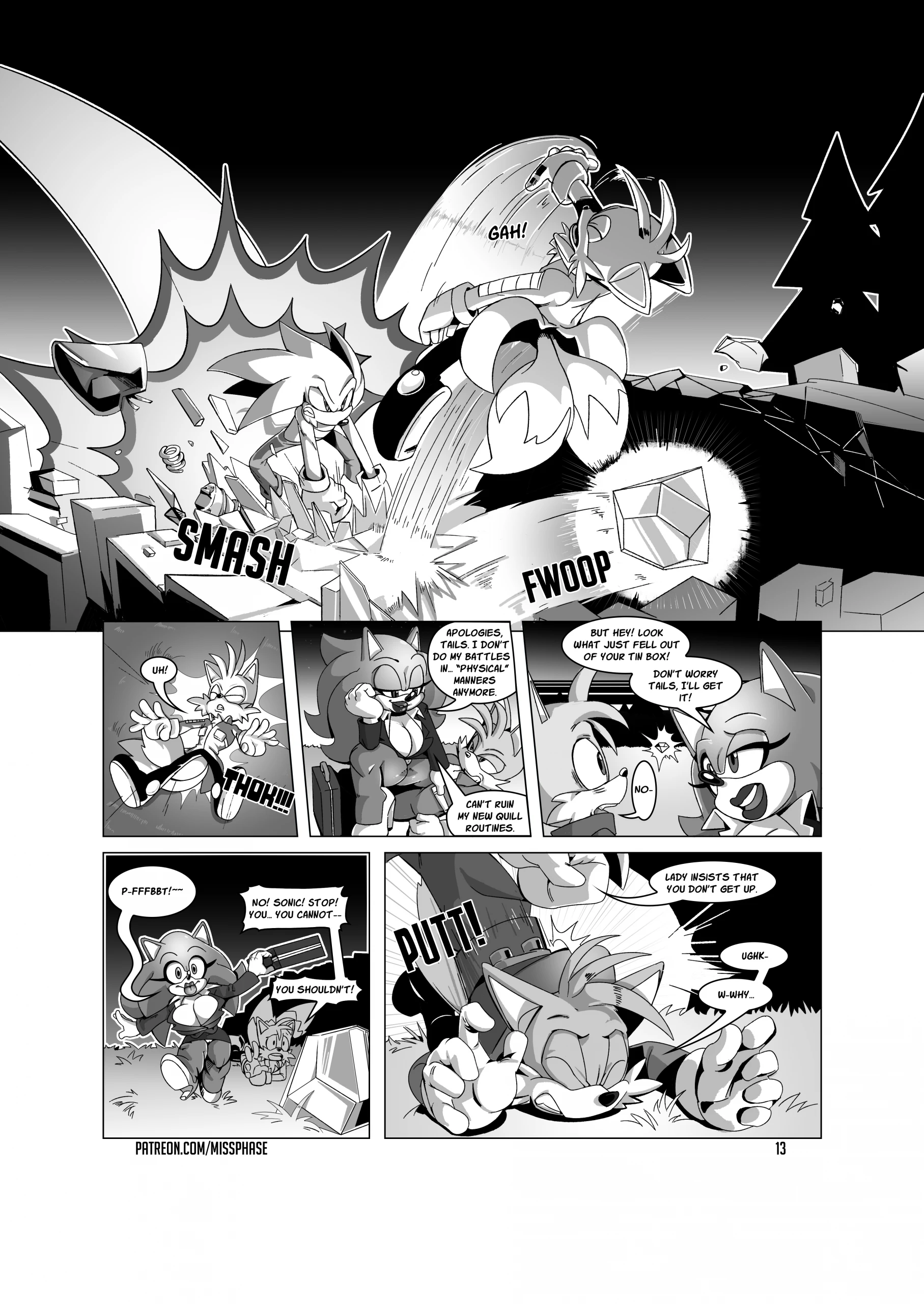 Chief Operative Whore 3 porn comic picture 14