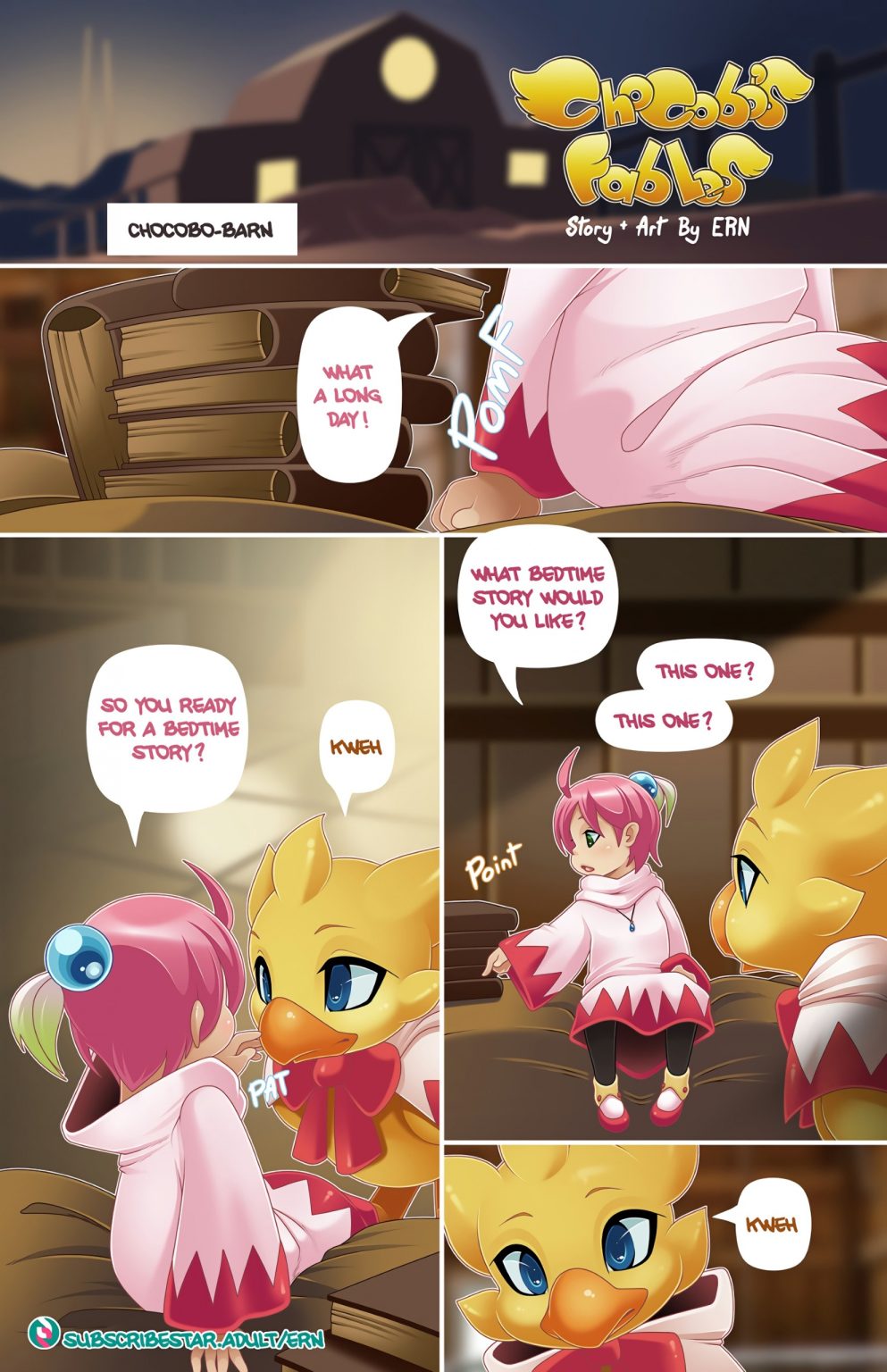 Chocobo Fables porn comic picture 1