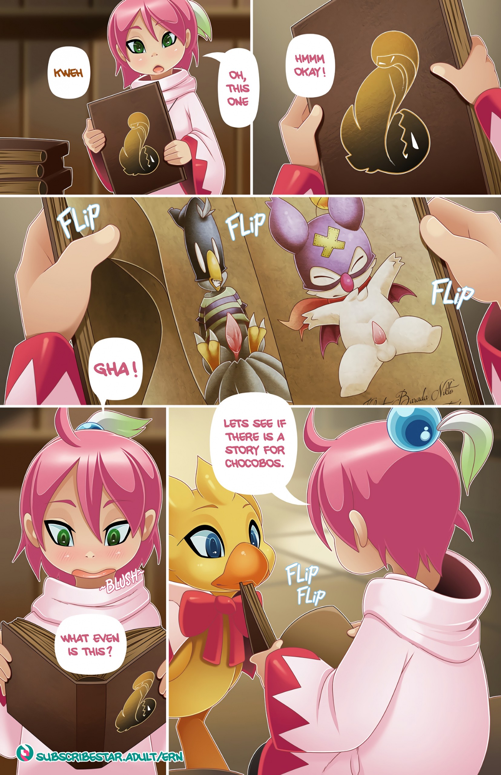 Chocobo Fables porn comic picture 2