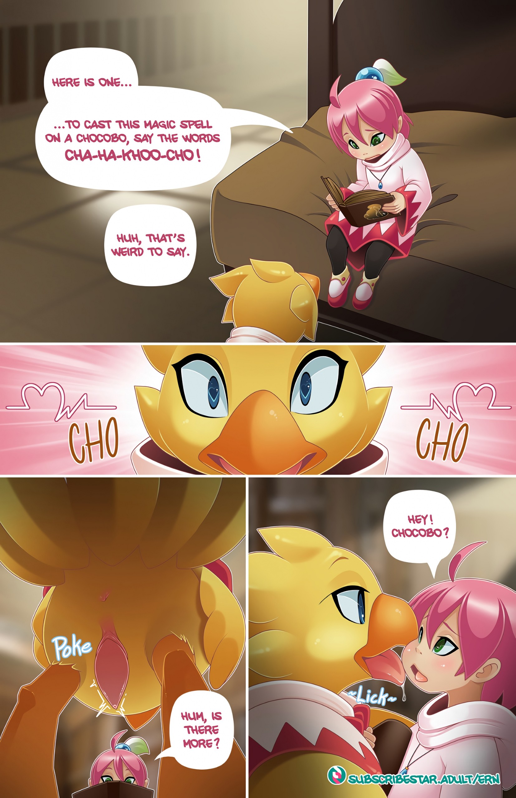 Chocobo Fables porn comic picture 3