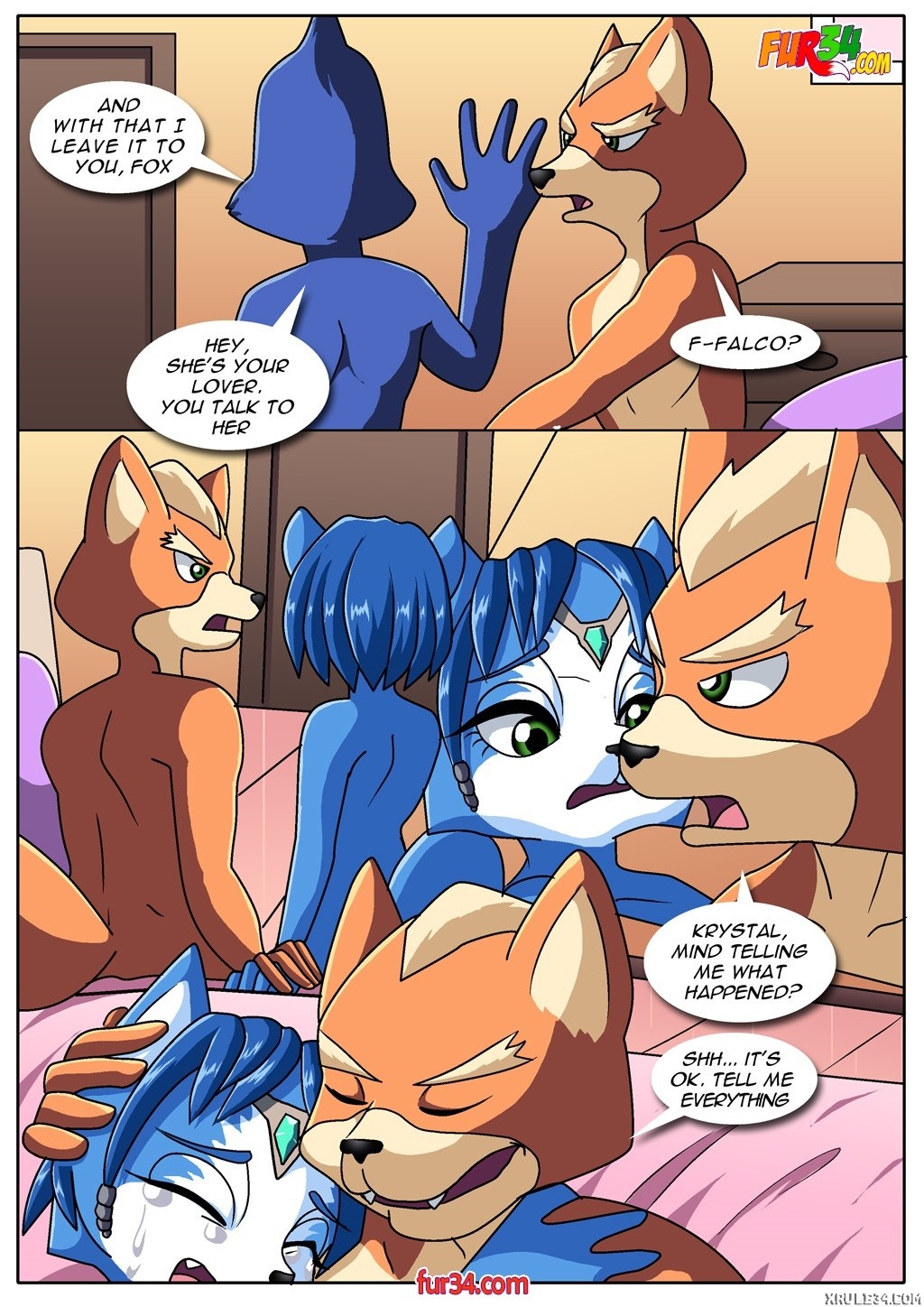 Crystal Fox porn comic picture 2