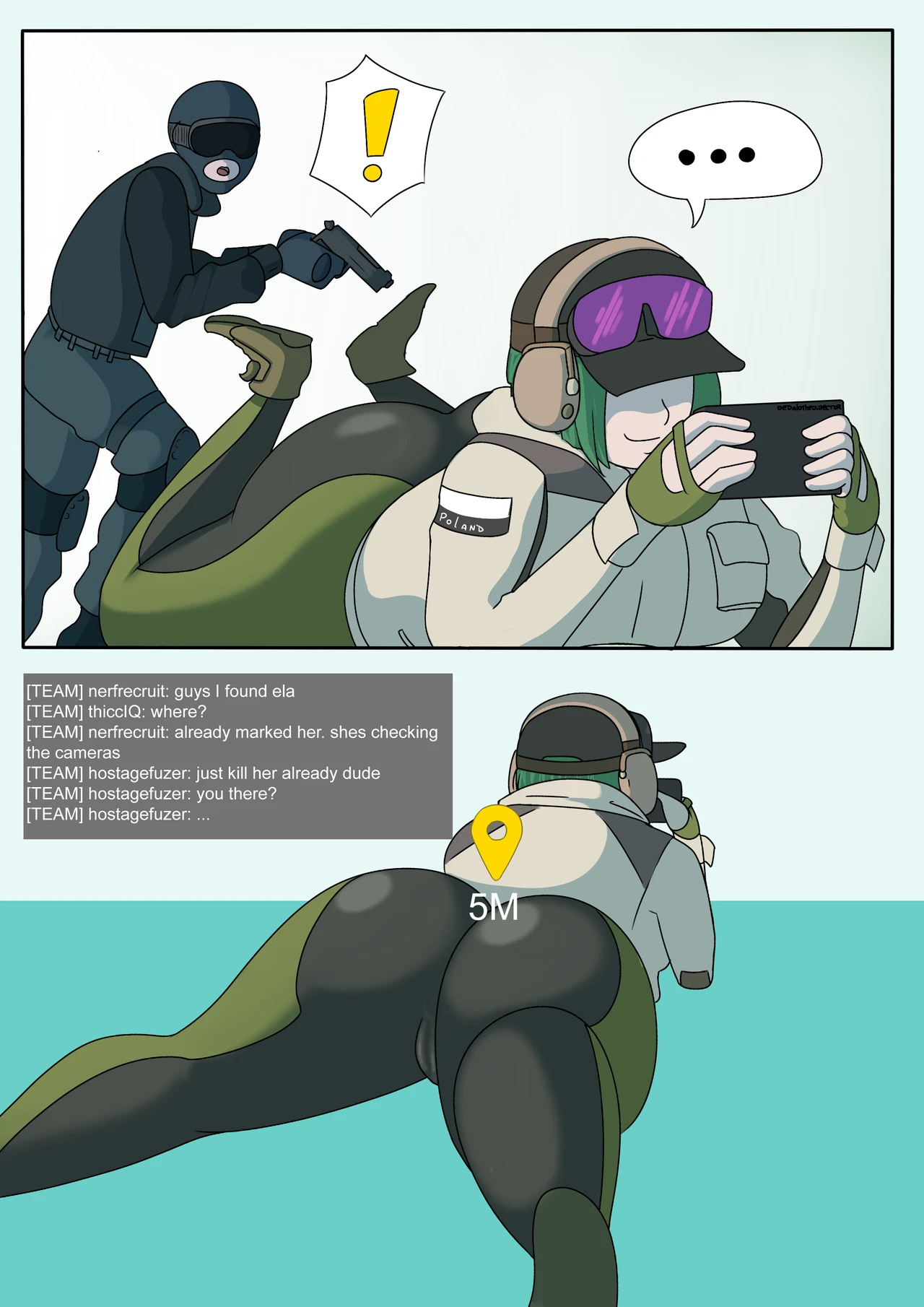 Ela Gets Used porn comic picture 1