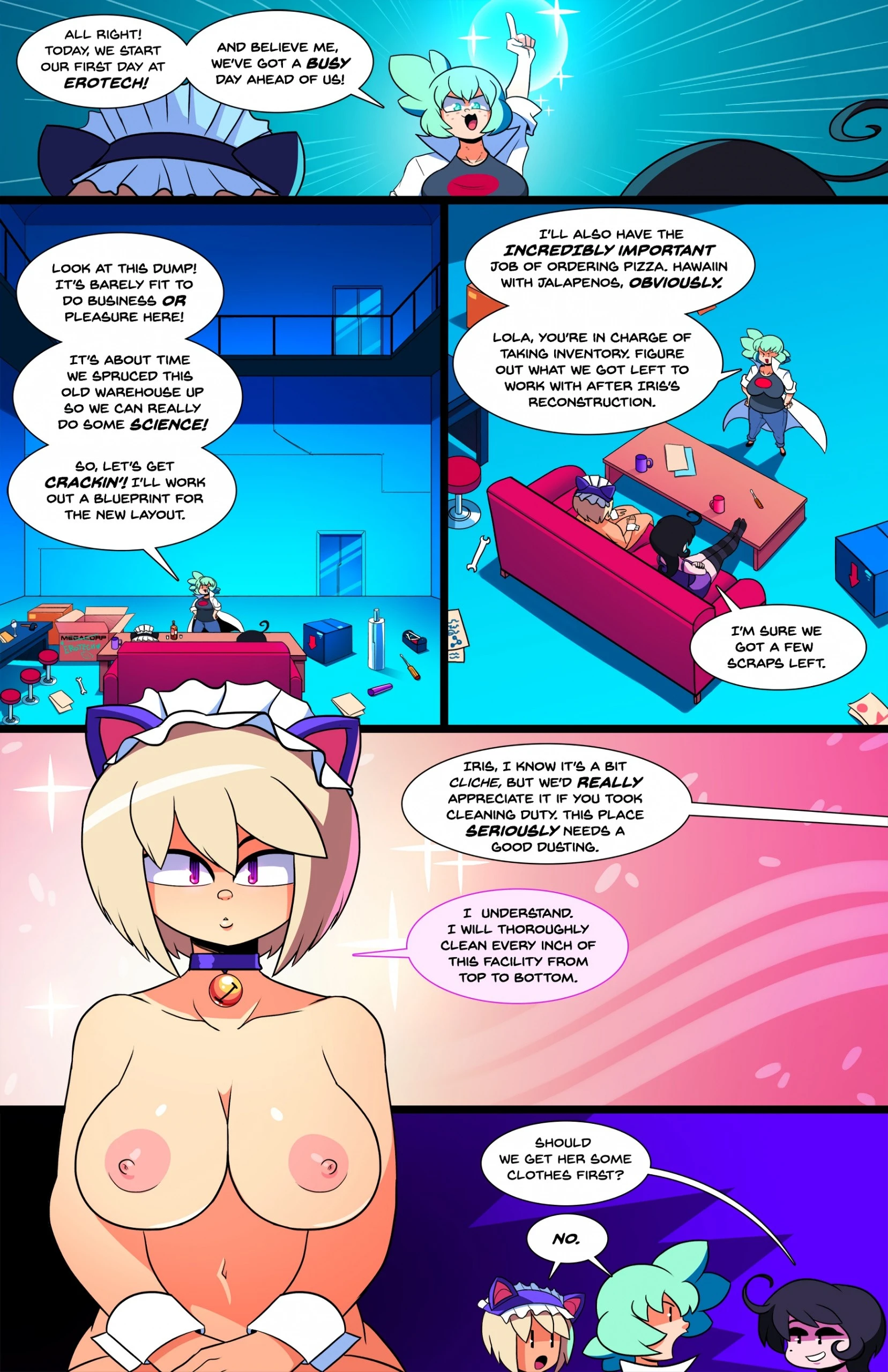 Erotech porn comic picture 48