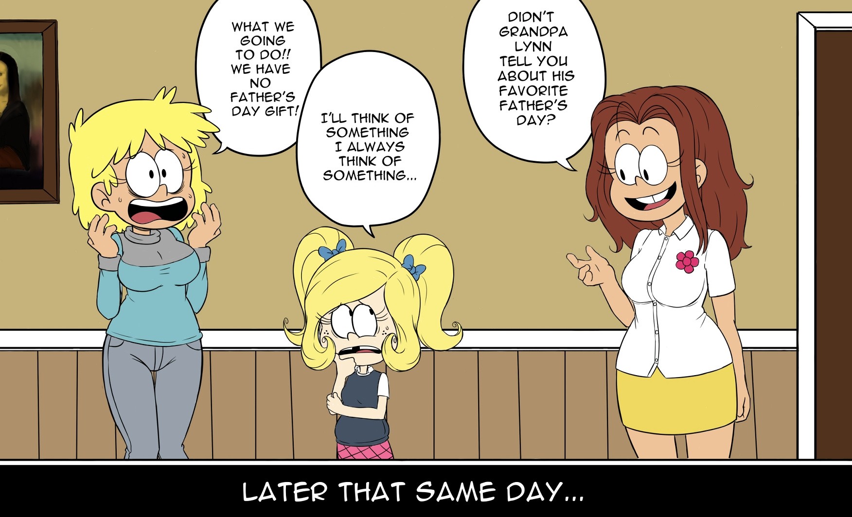 Father's day porn comic picture 1