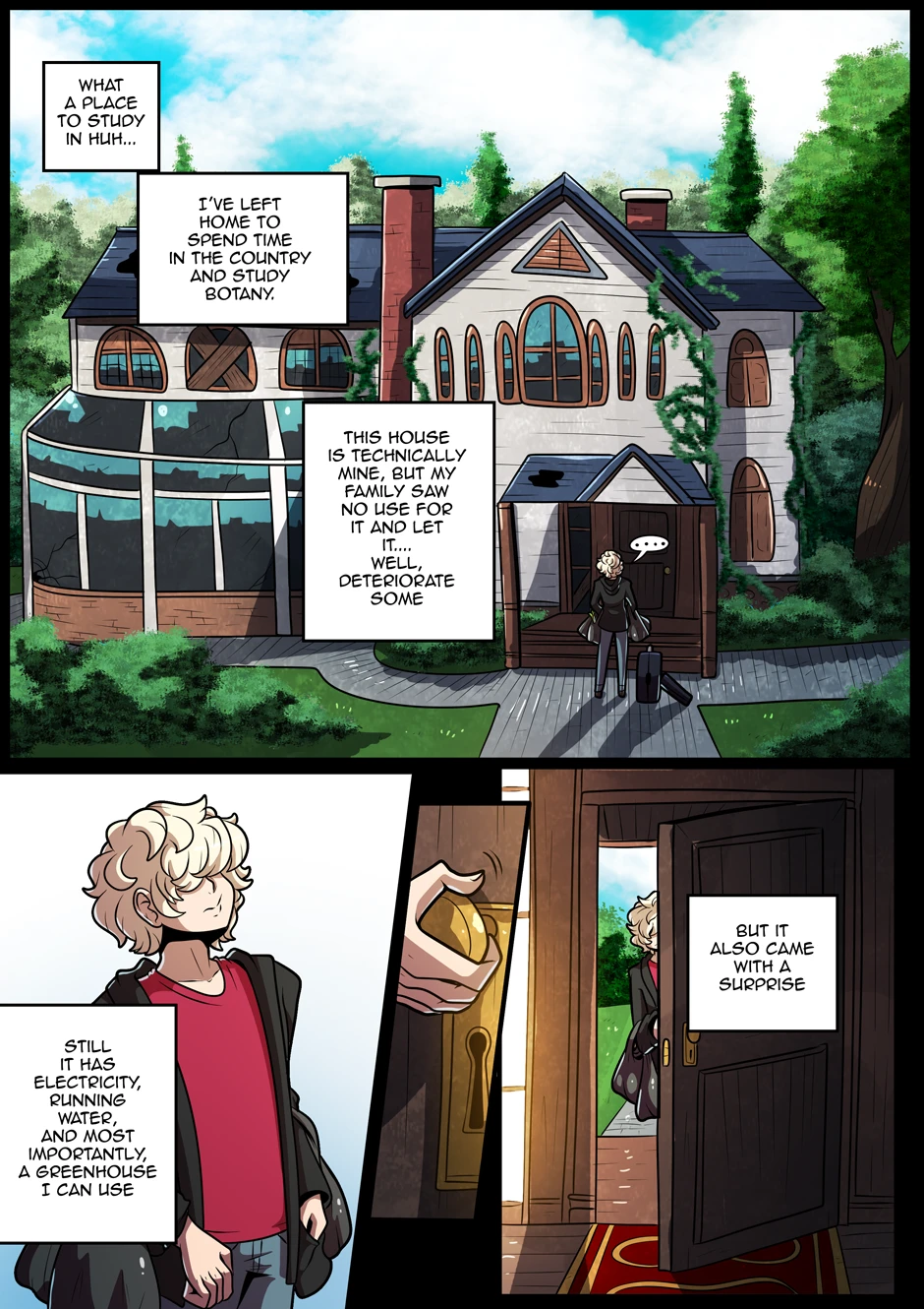 Feline Chateau porn comic picture 2