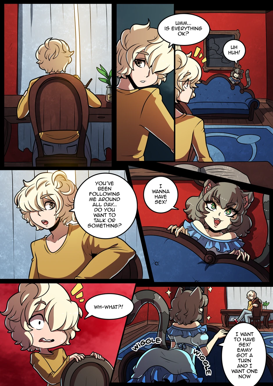 Feline Chateau porn comic picture 23