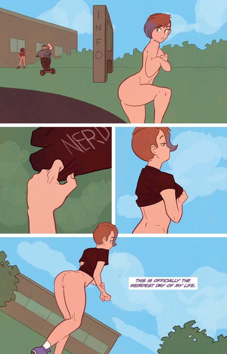 Frankie's Naked Night porn comic picture 45