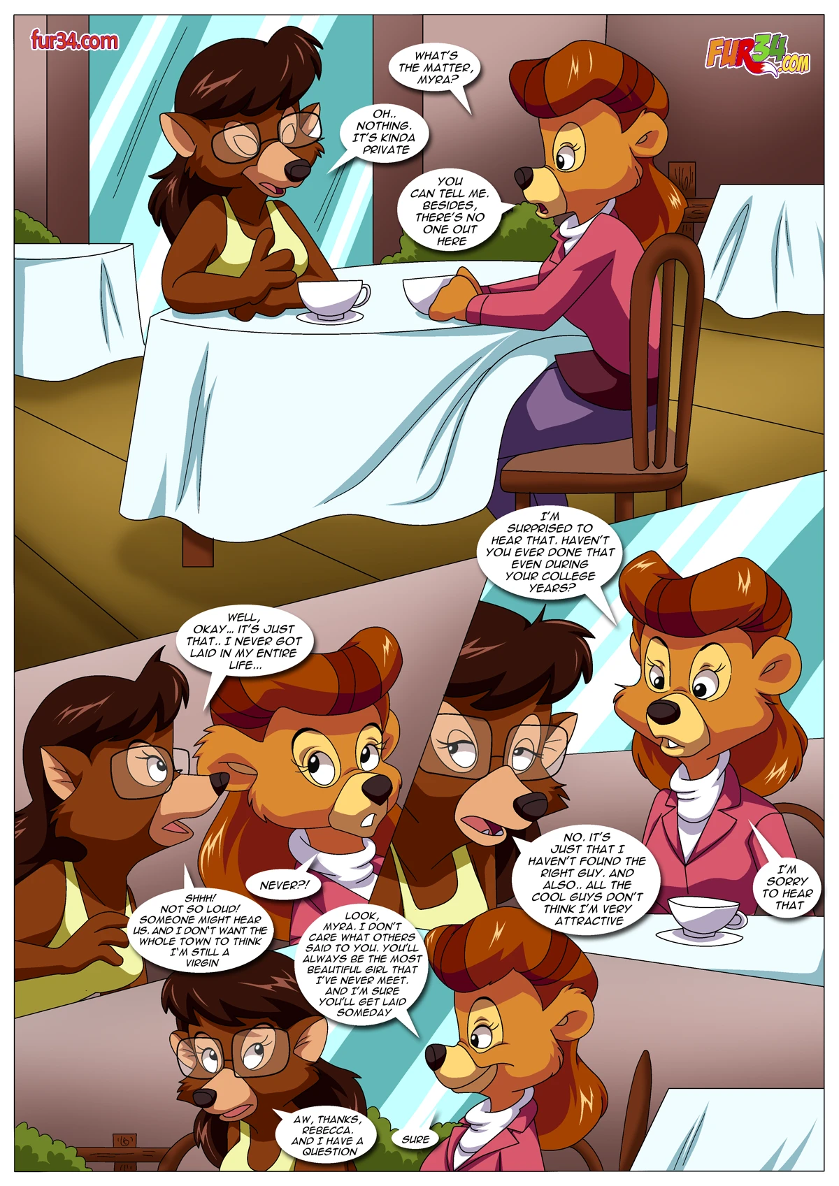 Friends With Cuddle Benefits porn comic picture 2