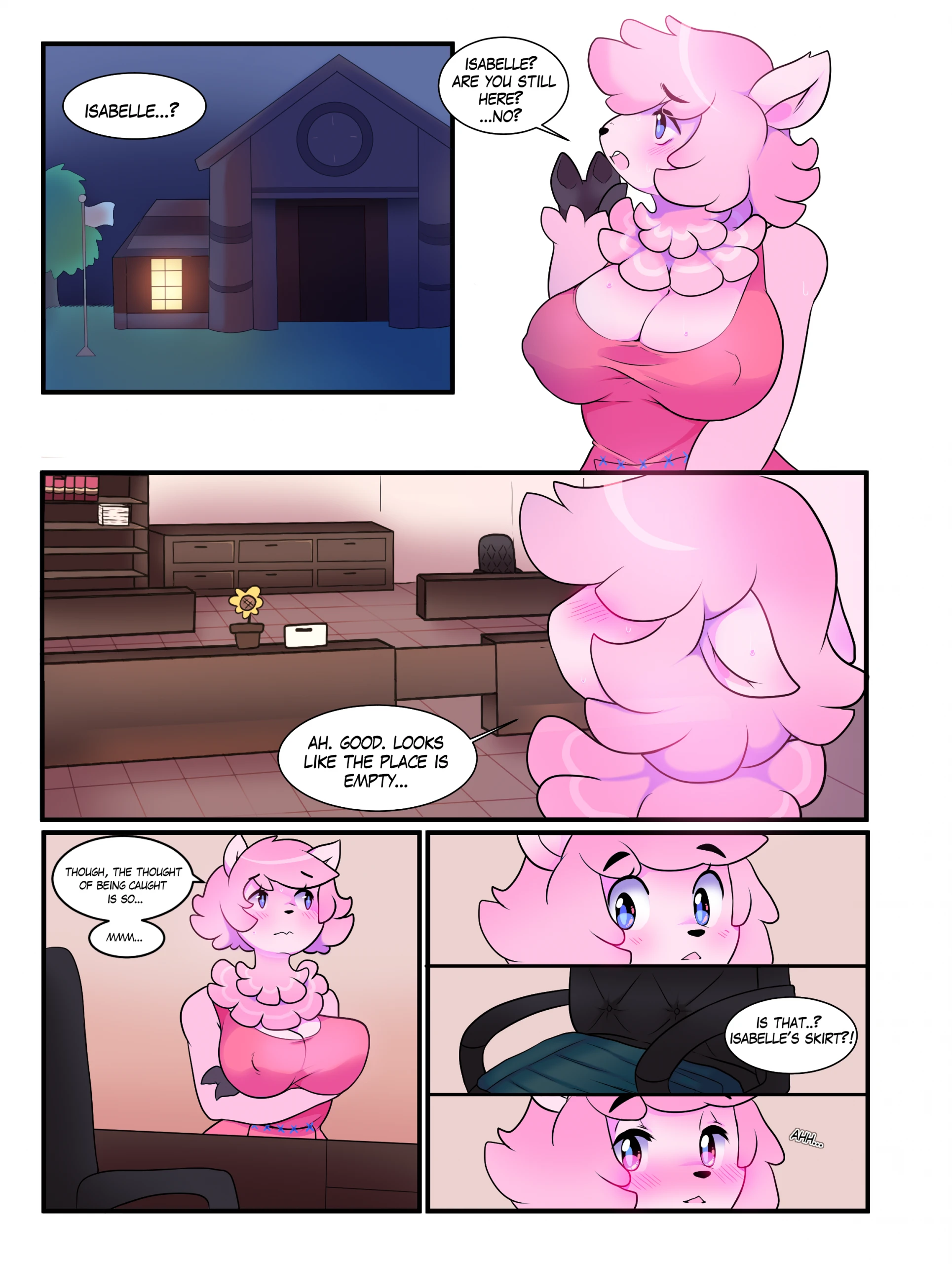 Futa Reese with Isabelle porn comic picture 1